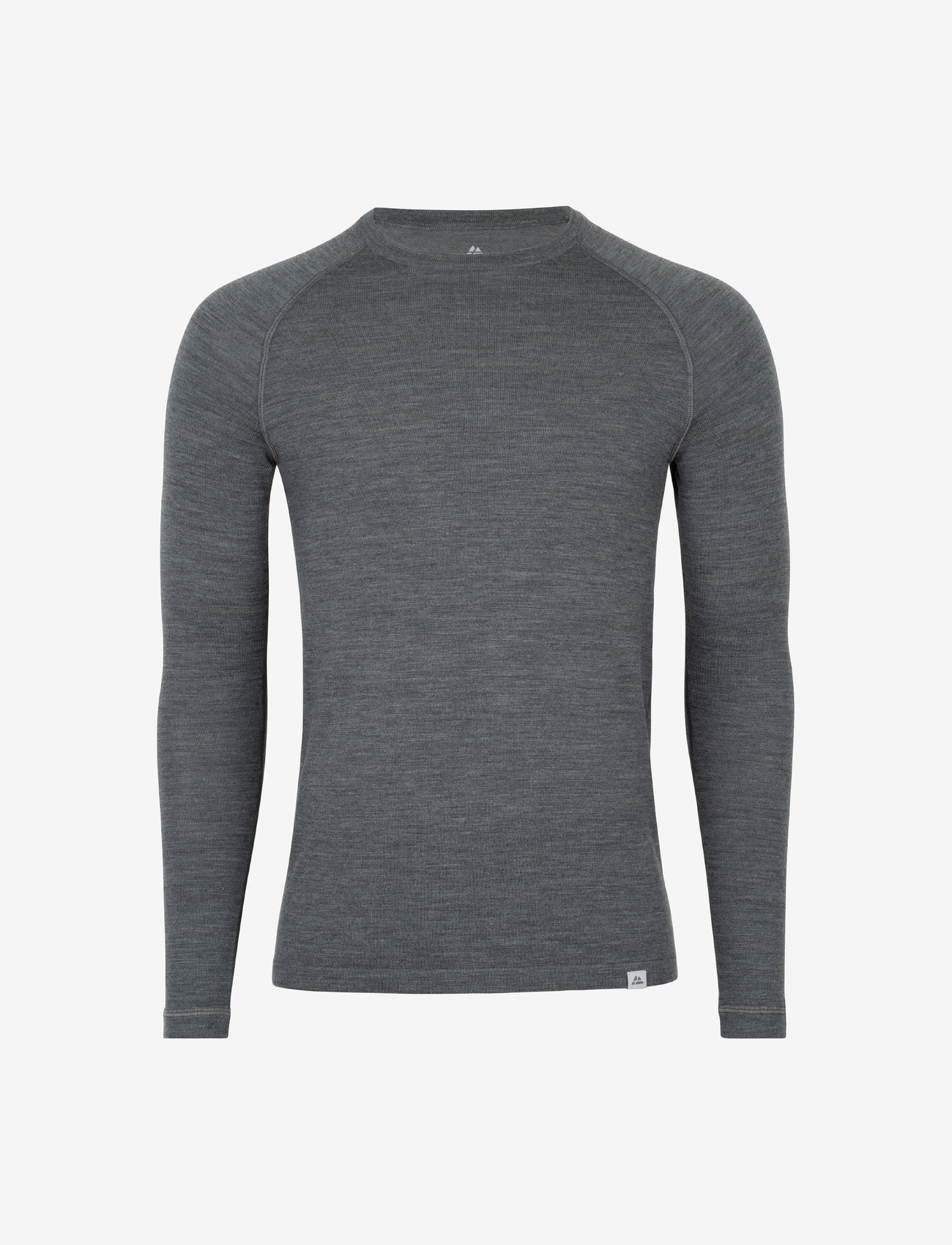 Danish Endurance - Men's Merino Long Sleeved Shirt - underställströjor - dark grey - 1