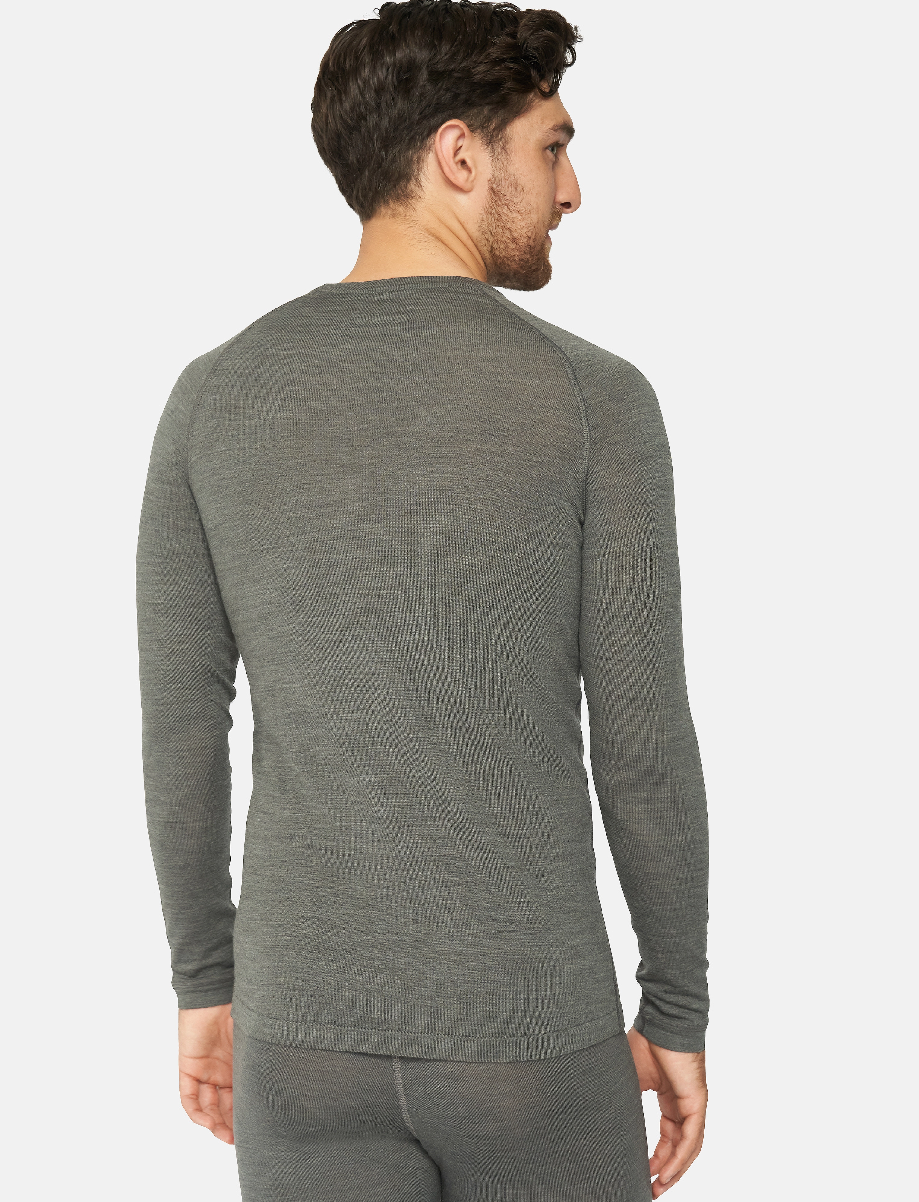 Danish Endurance - Core Merino Baselayer Shirt (Men) 1-pack - dark grey - 3