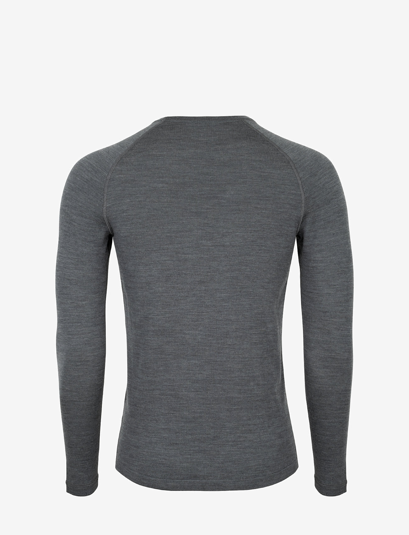 Danish Endurance - Men's Merino Long Sleeved Shirt - underställströjor - dark grey - 2