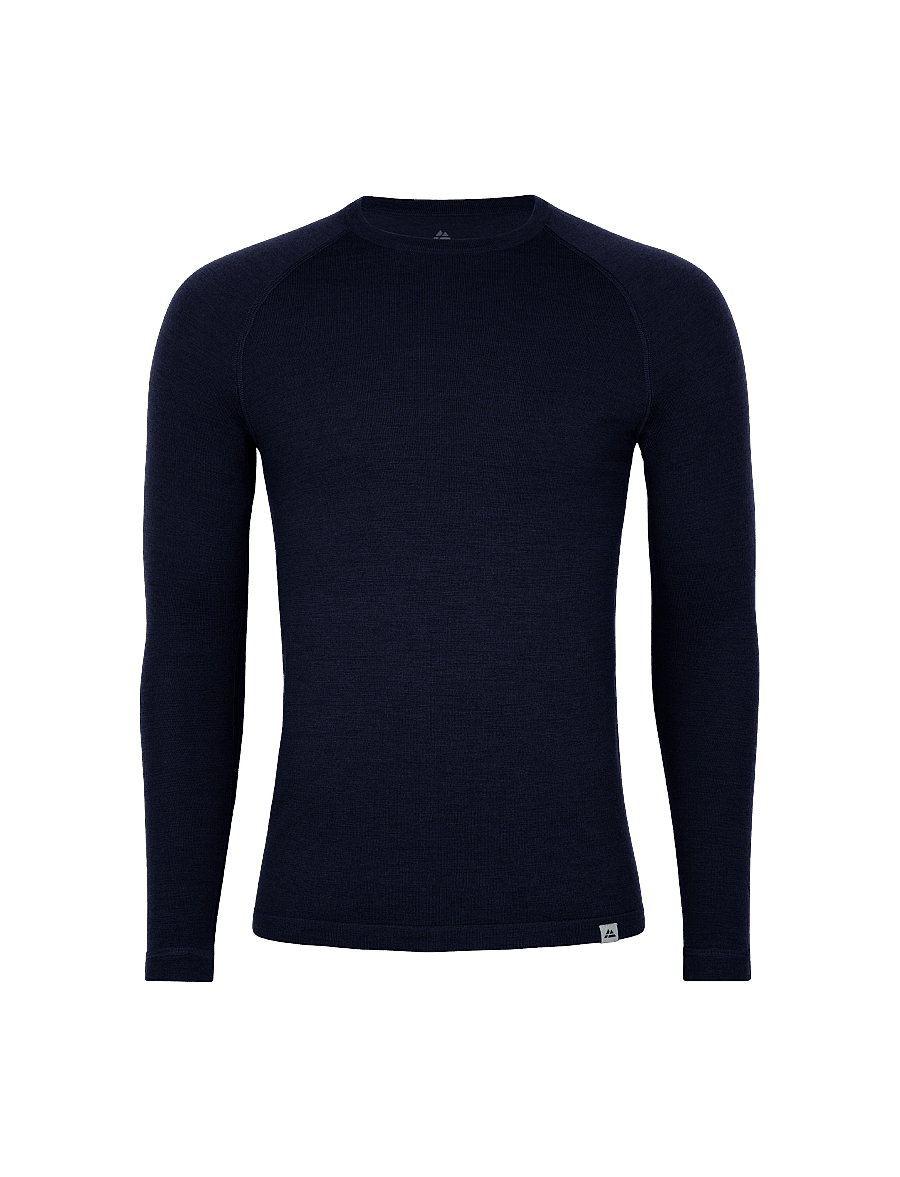 Danish Endurance - Core Merino Baselayer Shirt (Men) 1-pack - funktionsunterwäsche - oberteile - dark navy - 1
