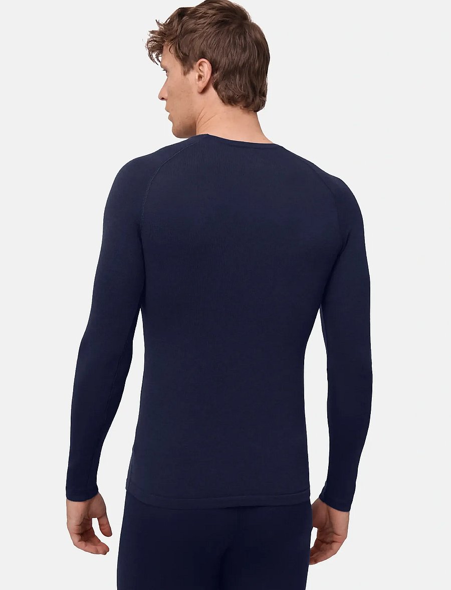 Danish Endurance - Core Merino Baselayer Shirt (Men) 1-pack - funktionsunterwäsche - oberteile - dark navy - 3