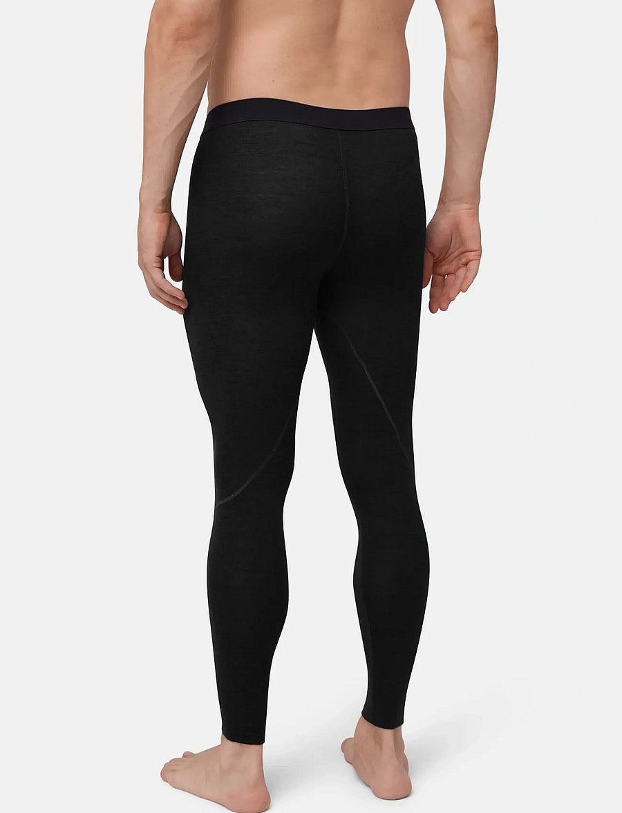 Danish Endurance - Core Merino Baselayer Tights (Men) 1-pack - black - 0