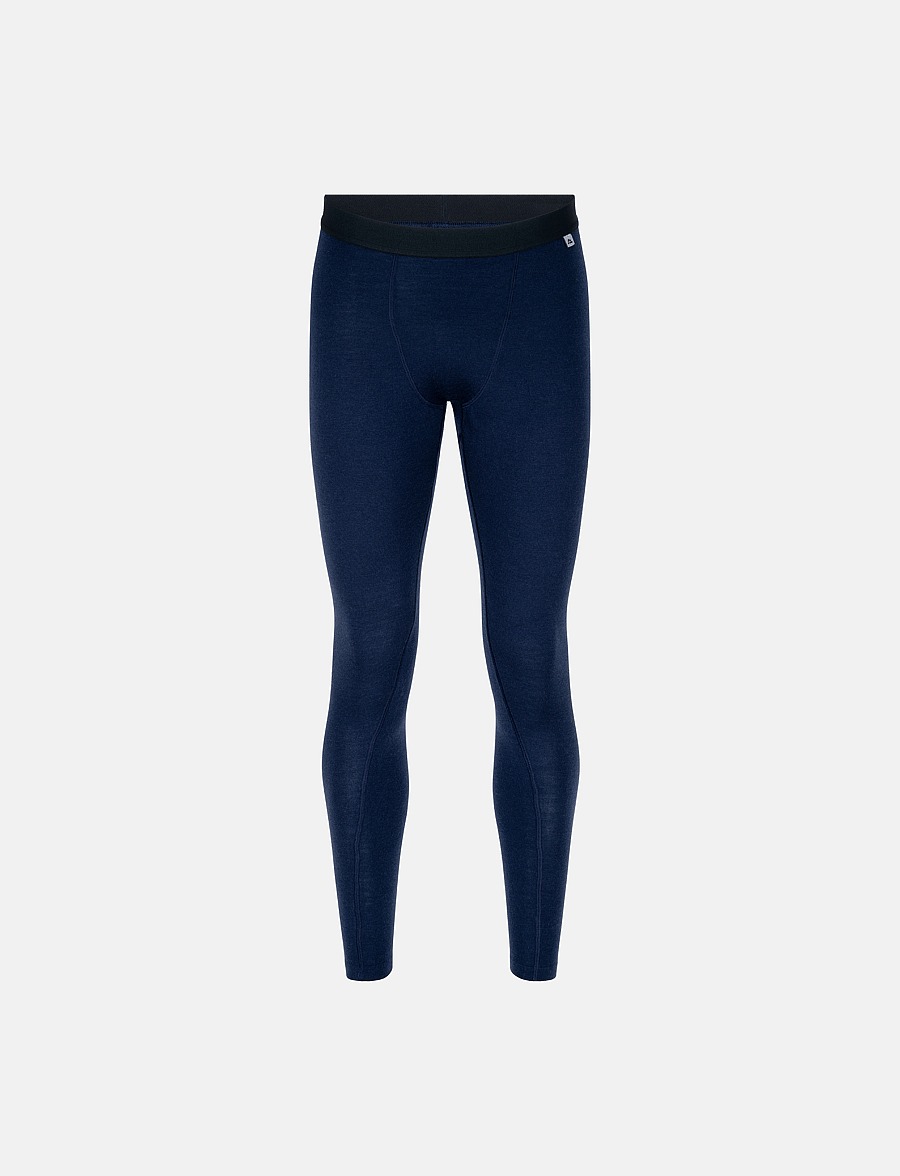 Danish Endurance - Core Merino Baselayer Tights (Men) 1-pack - funkionsunterwäsche - hosen - dark navy - 1