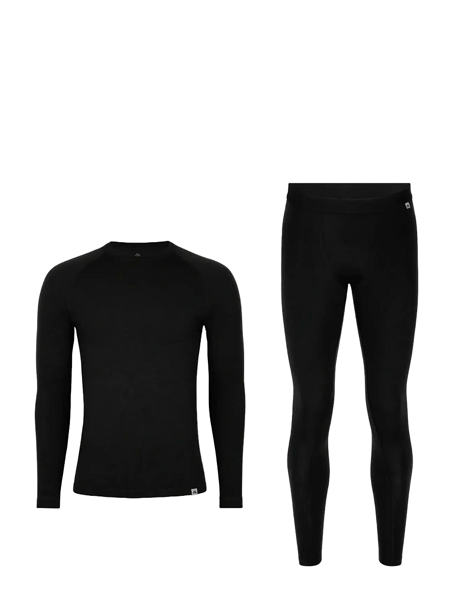 Danish Endurance - Core Merino Baselayer Set (Men) 1-pack - black - 0