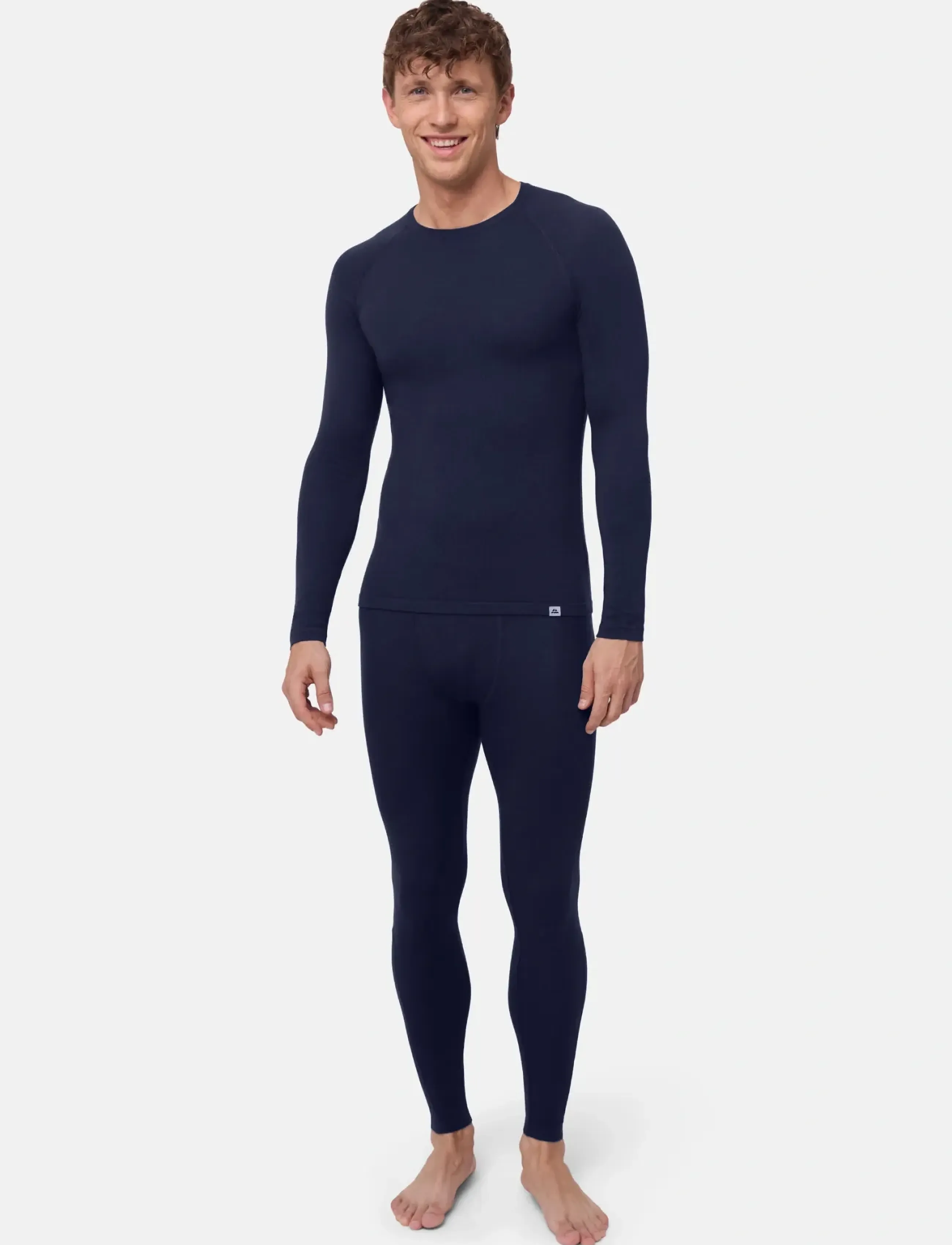 Danish Endurance - Core Merino Baselayer Set (Men) 1-pack - base layer sets - dark navy - 0