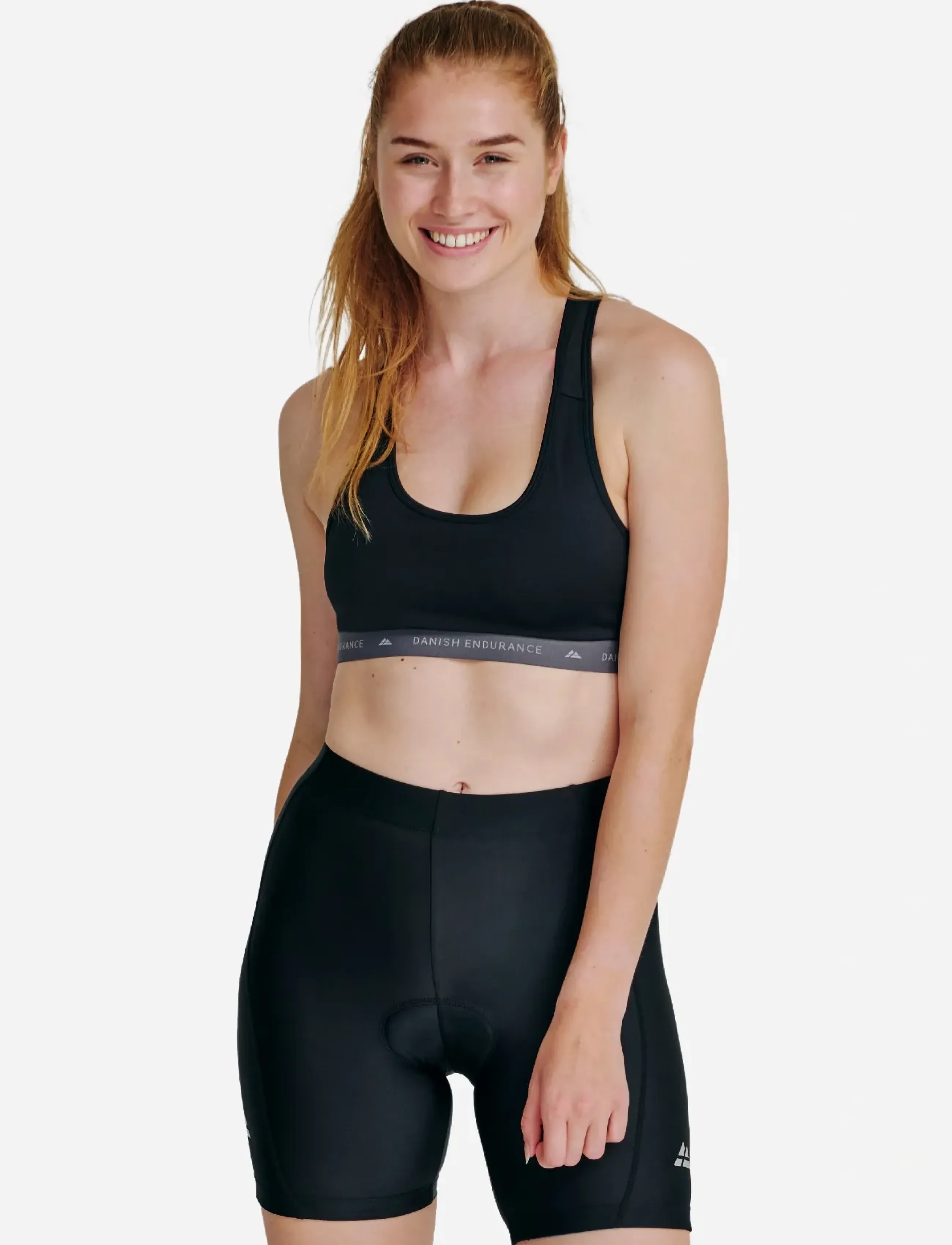 Danish Endurance Cycling Shorts (Women) 1-Pack, S, Black, Sport Tights > Sport Cycling Tights, Dame