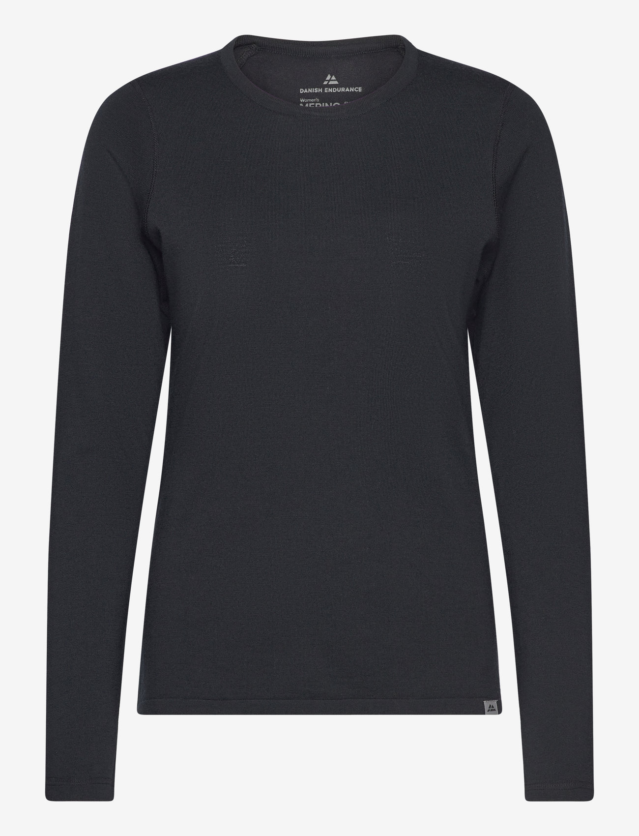 Danish Endurance - Women's Merino Long Sleeved Shirt - funktionsunterwäsche - oberteile - black - 1