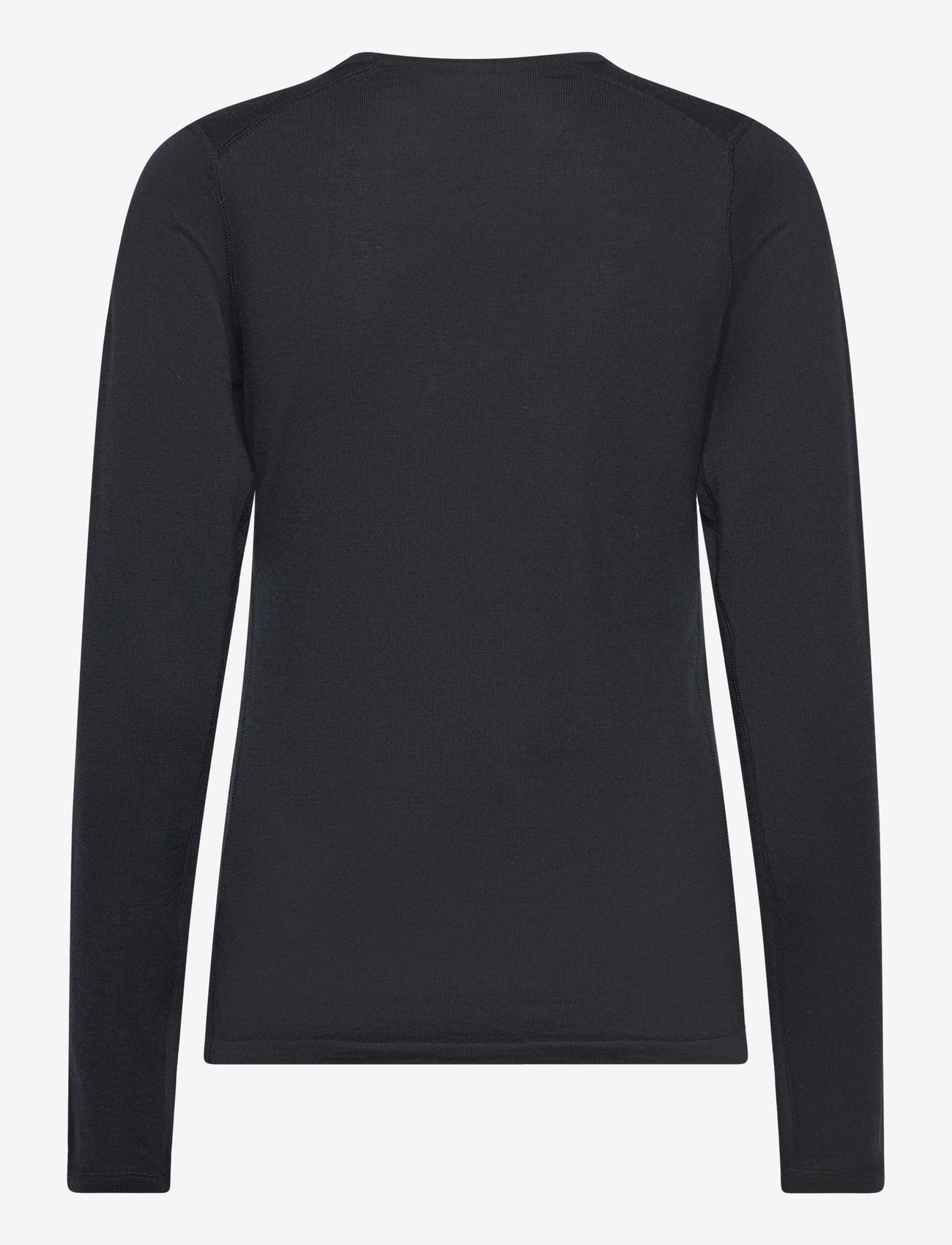 Danish Endurance - Women's Merino Long Sleeved Shirt - funktionsunterwäsche - oberteile - black - 2