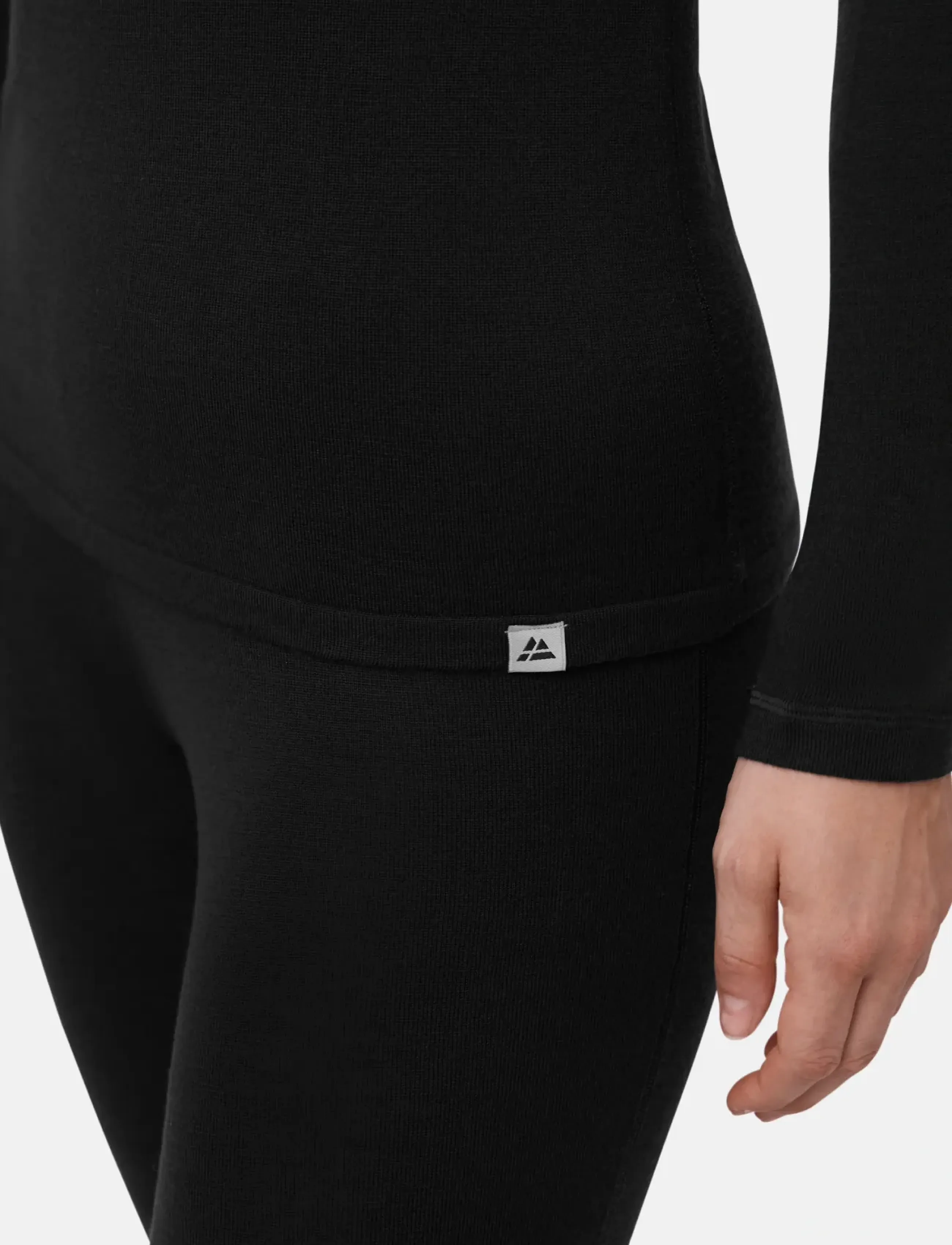 Danish Endurance - Core Merino Baselayer Shirt (Women) 1-pack - underställströjor - black - 4