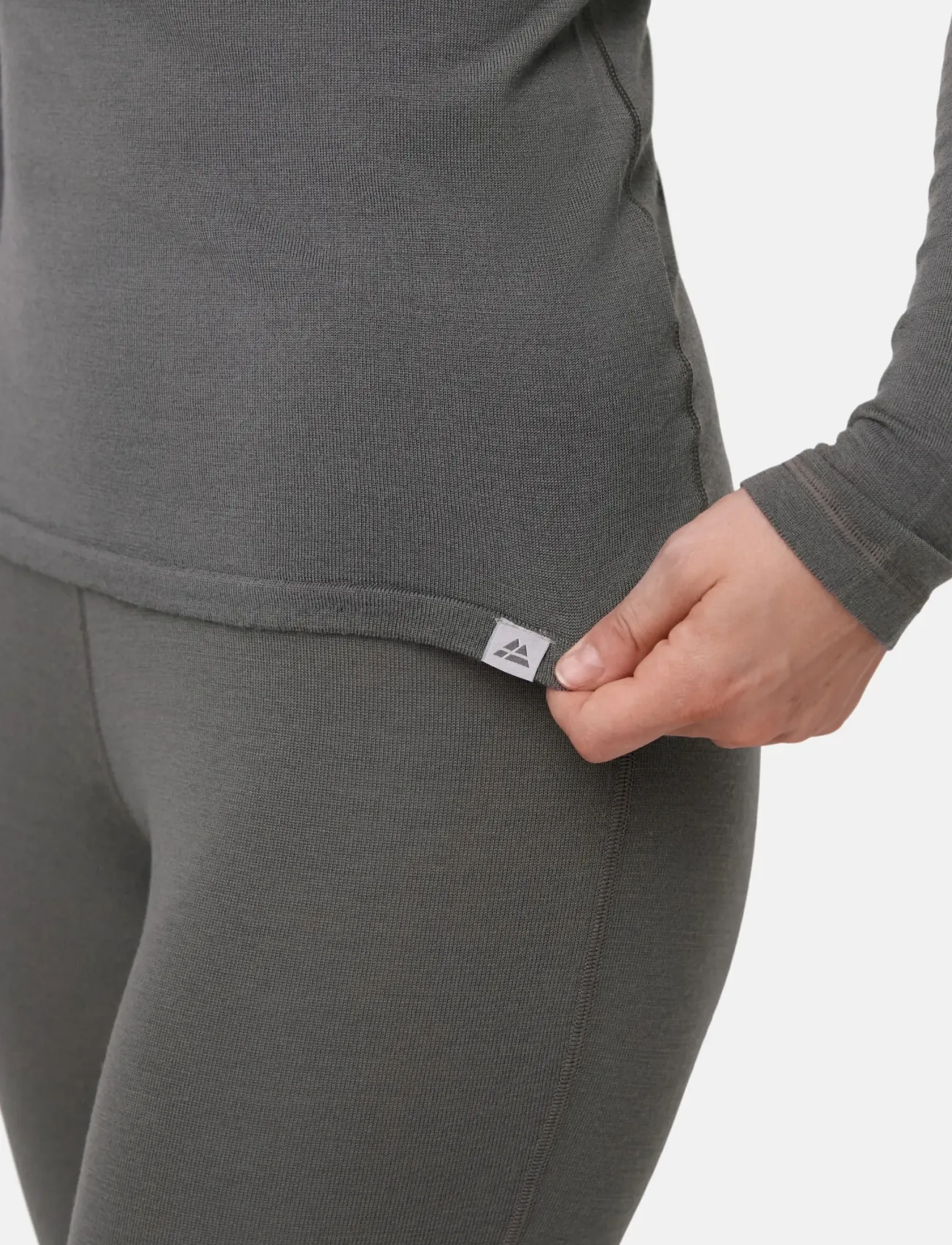 Danish Endurance - Core Merino Baselayer Shirt (Women) 1-pack - underställströjor - grey - 4