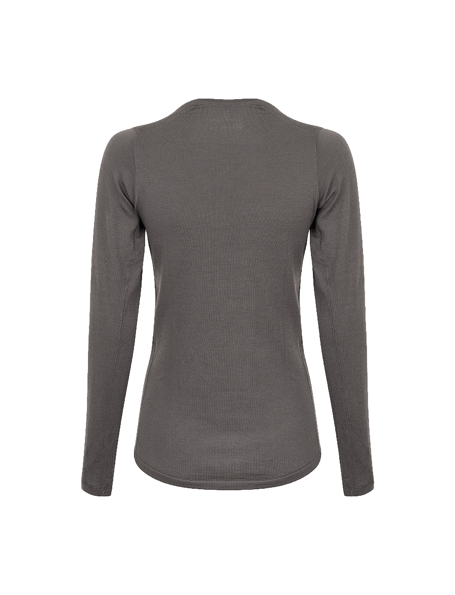 Danish Endurance - Core Merino Baselayer Shirt (Women) 1-pack - underställströjor - grey - 1
