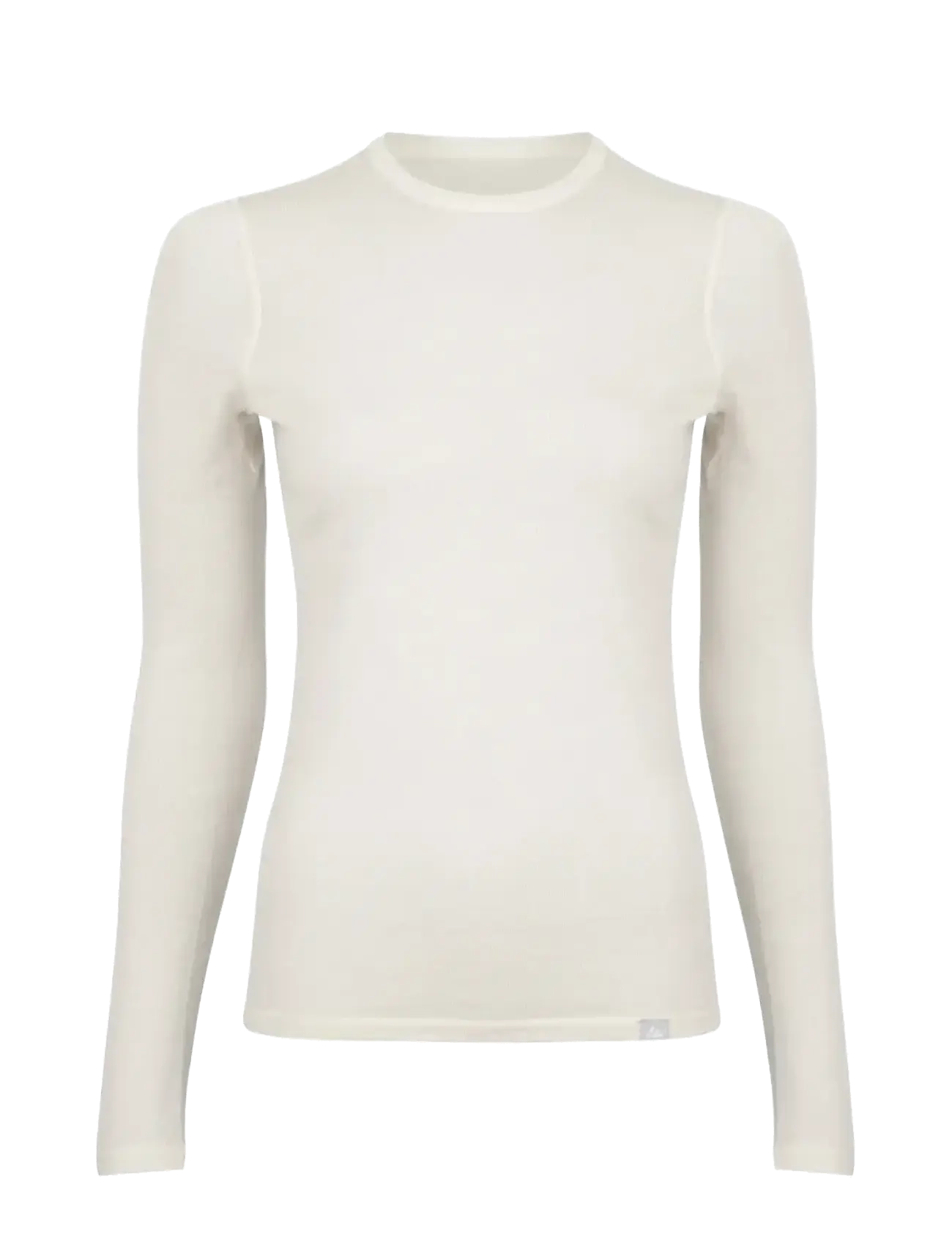 Danish Endurance Women's Merino Long Sleeved Shirt - Funktionsunterwäsche - WHITE / cream