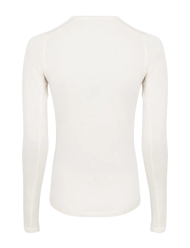 Danish Endurance - Women's Merino Long Sleeved Shirt - underställströjor - white - 2