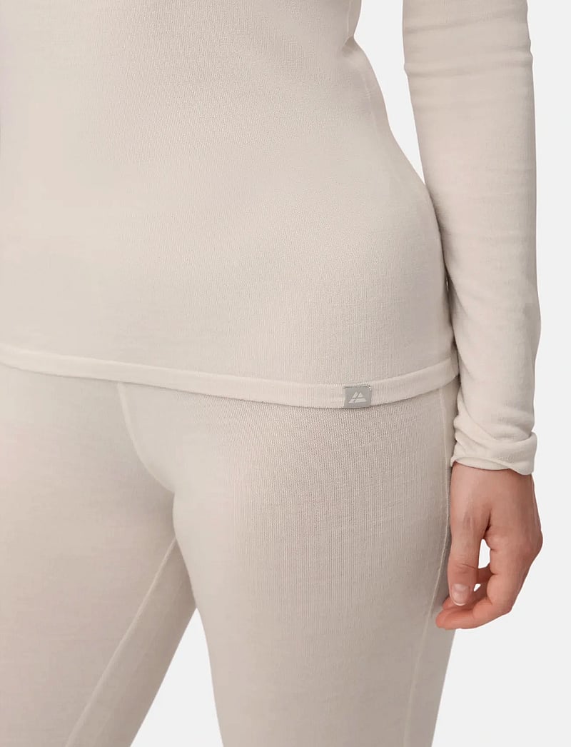 Danish Endurance - Women's Merino Long Sleeved Shirt - underställströjor - white - 5