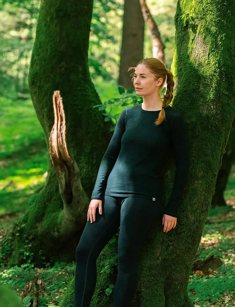 Danish Endurance - Core Merino Baselayer Tights (Women) 1-pack - black - 5