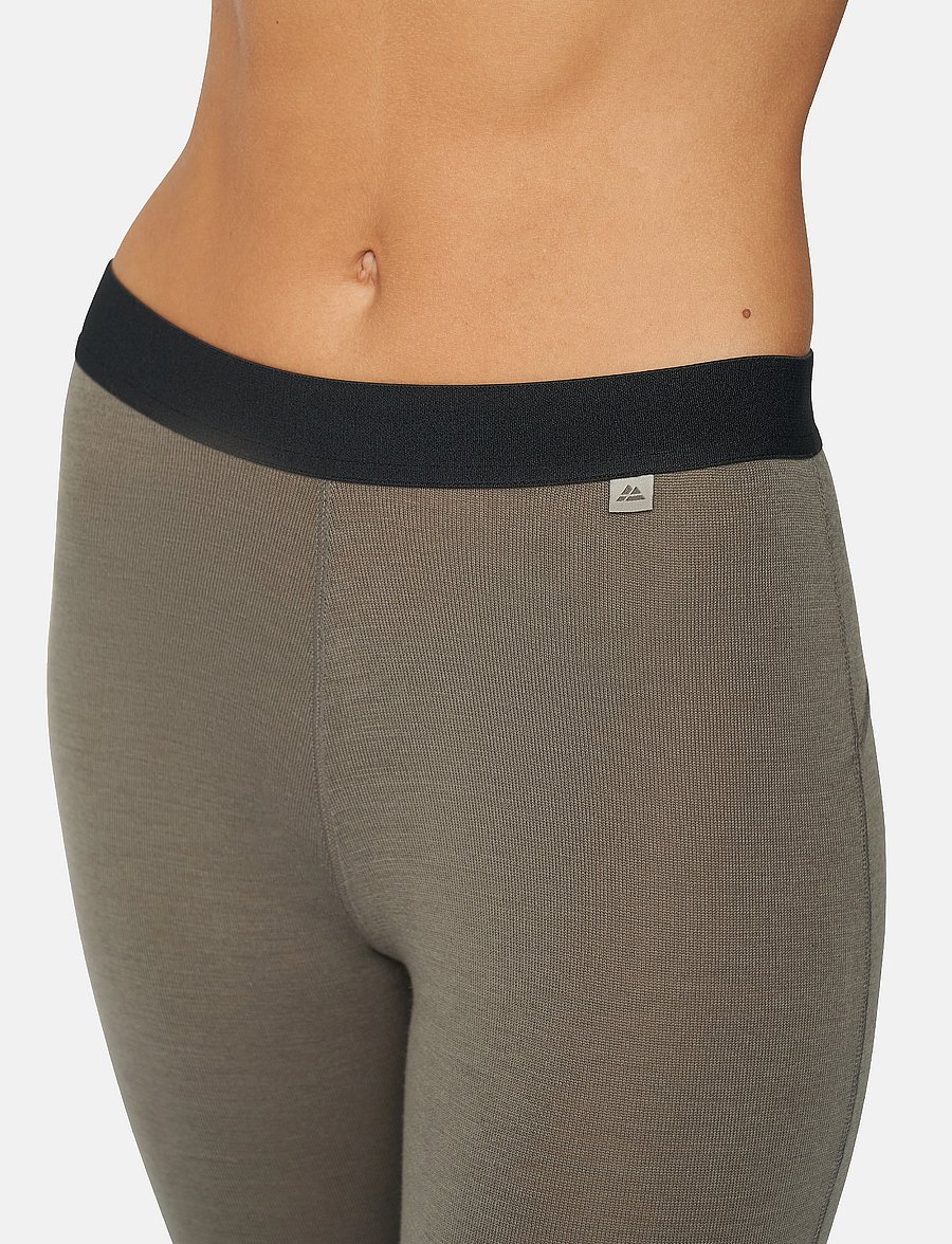 Danish Endurance - Core Merino Baselayer Tights (Women) 1-pack - funkionsunterwäsche - hosen - grey - 4