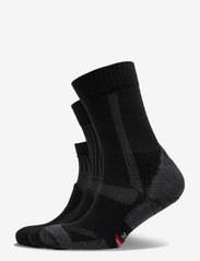 Danish Endurance - Hiking Combo Socks 3 Pack - laveste priser - black (hiking classic black, light black, low-cut black) - 0