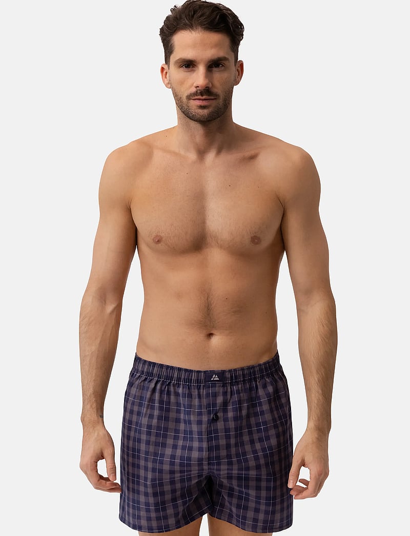 Danish Endurance - Organic Woven Boxers (Men) 4-pack - boxershorts - assorted blue/grey mix - 0