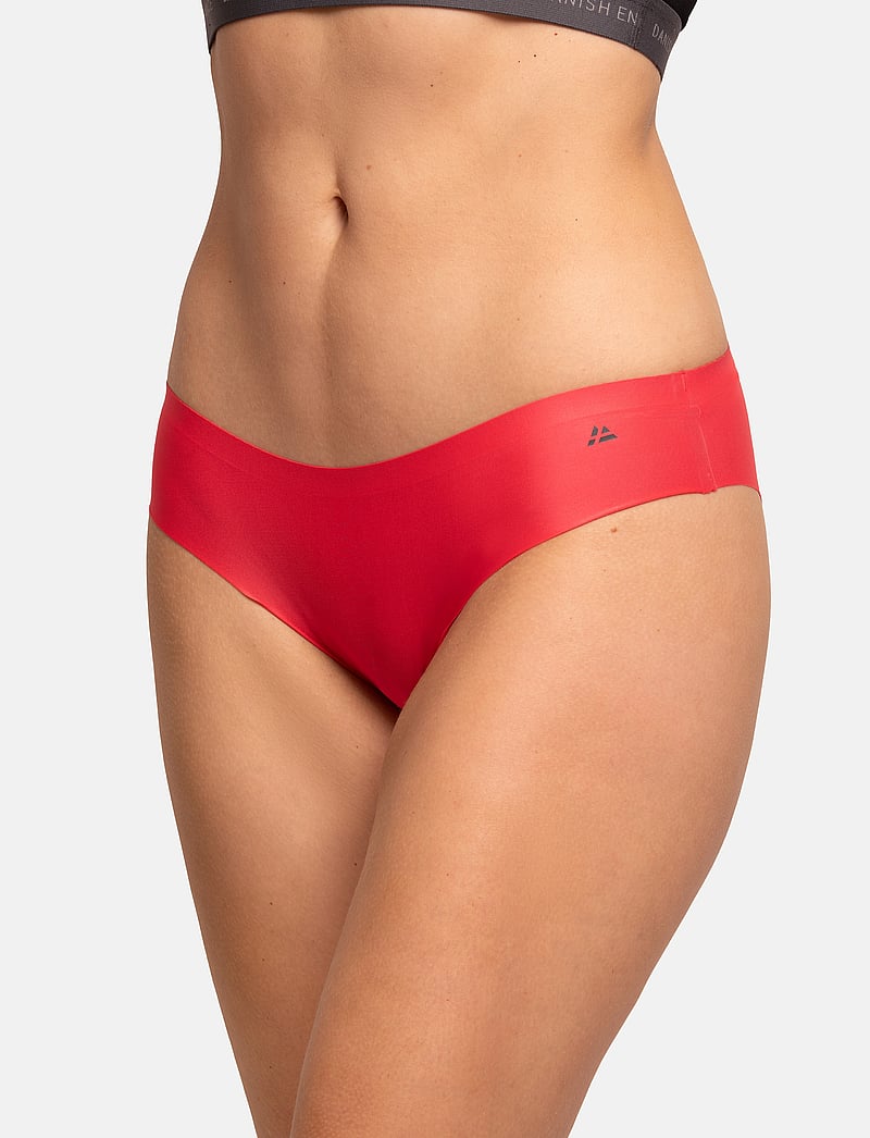 Danish Endurance - Women's Invisible Bikini - underkläder - multicolor (2x black, 2x grey, 2x pink) - 0