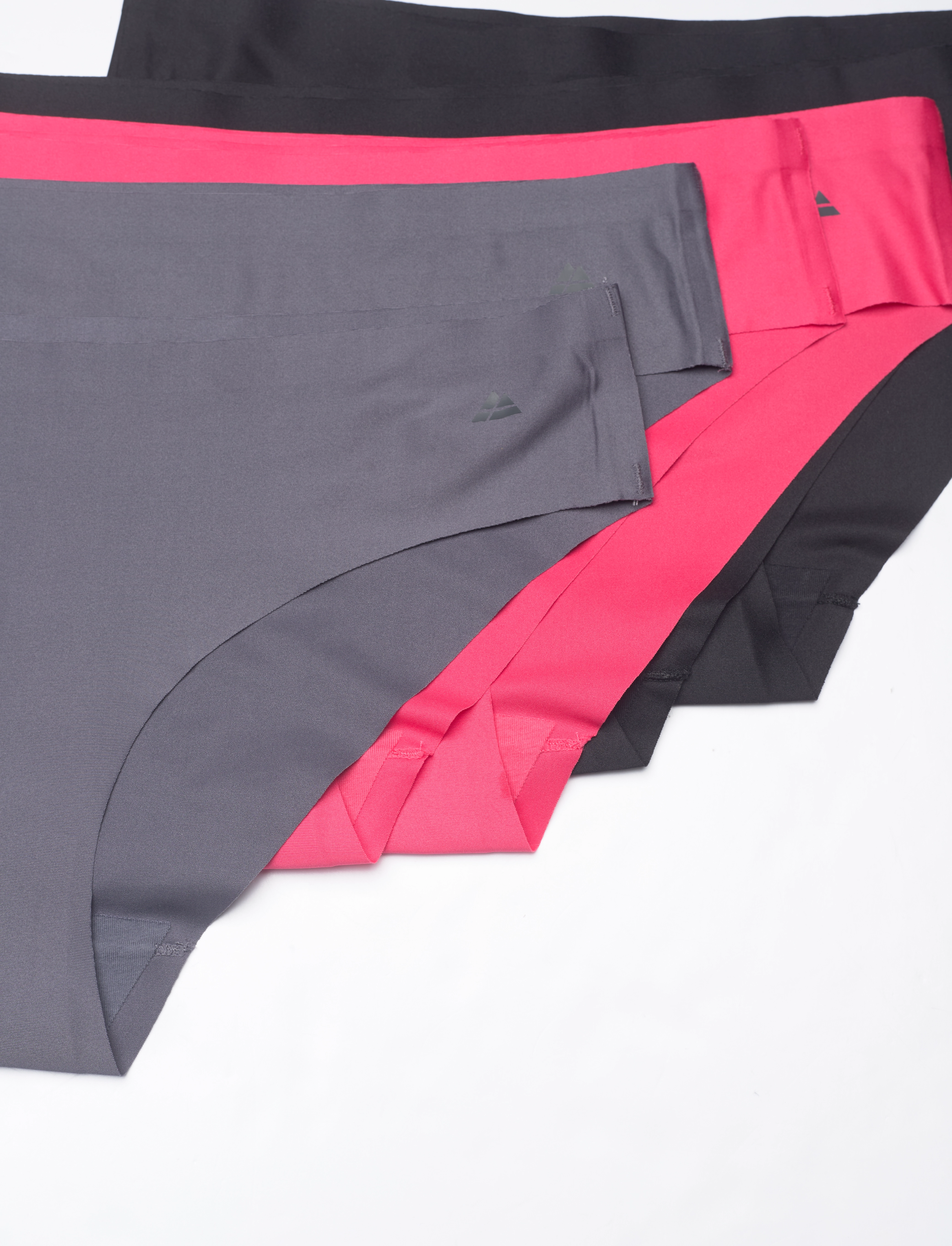 Danish Endurance - Invisible Bikini (Women) 6-pack - laveste priser - multicolor (2x black, 2x grey, 2x pink) - 5