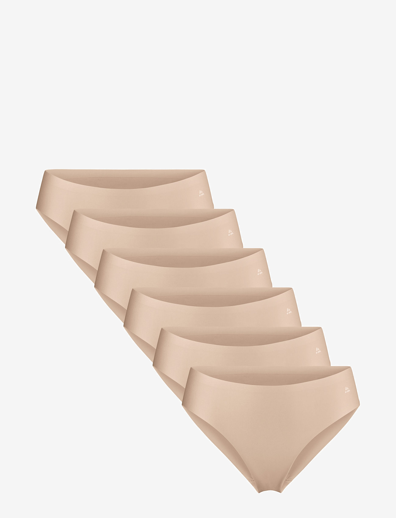 Danish Endurance - Invisible Bikini (Women) 6-pack - briefs - beige - 1