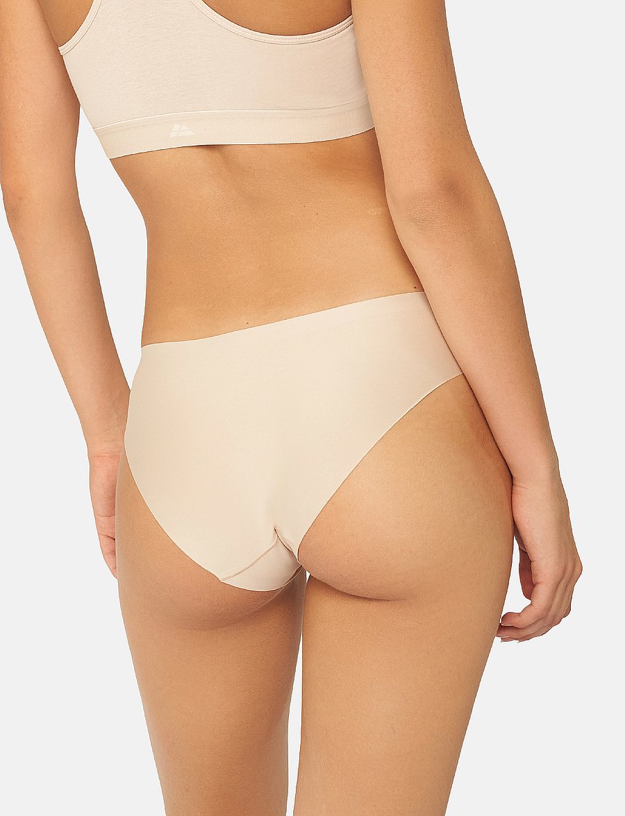 Danish Endurance - Invisible Bikini (Women) 6-pack - unterwäsche & socken - beige - 4