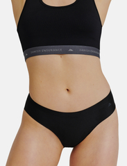 Danish Endurance - Women's Invisible Bikini 6-pack - seamless panties - black - 3
