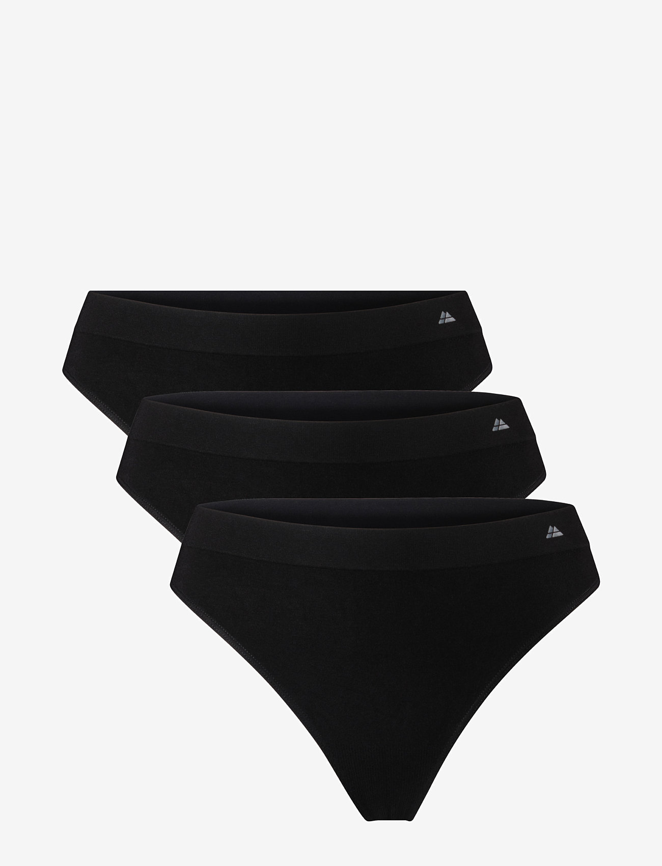 Danish Endurance - Women's Bamboo Thong 3-pack - underwear - black - 0