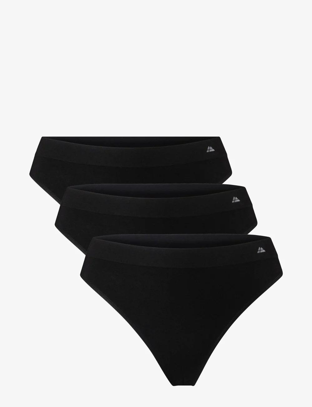 Danish Endurance - Women's Bamboo Thong 3-pack - unterwäsche - black - 0