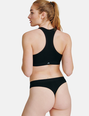 Danish Endurance - Women's Bamboo Thong 3-pack - lowest prices - black - 2
