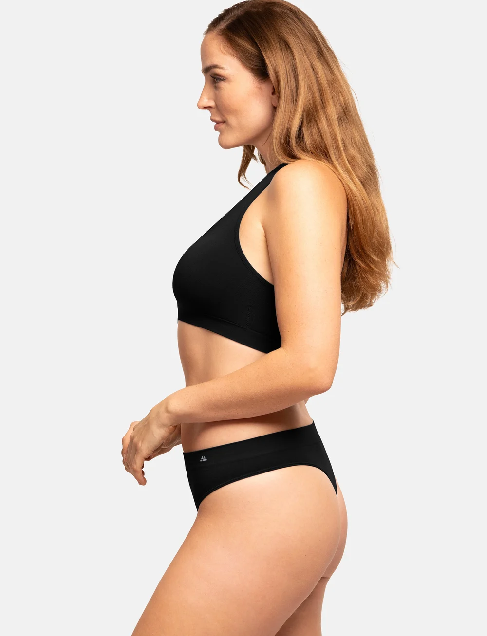 Danish Endurance - Women's Bamboo Thong 3-pack - unterwäsche - black - 3