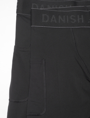 Danish Endurance - Men's Compression Long Tights 2-pack - ræktarbuxur - black - 2