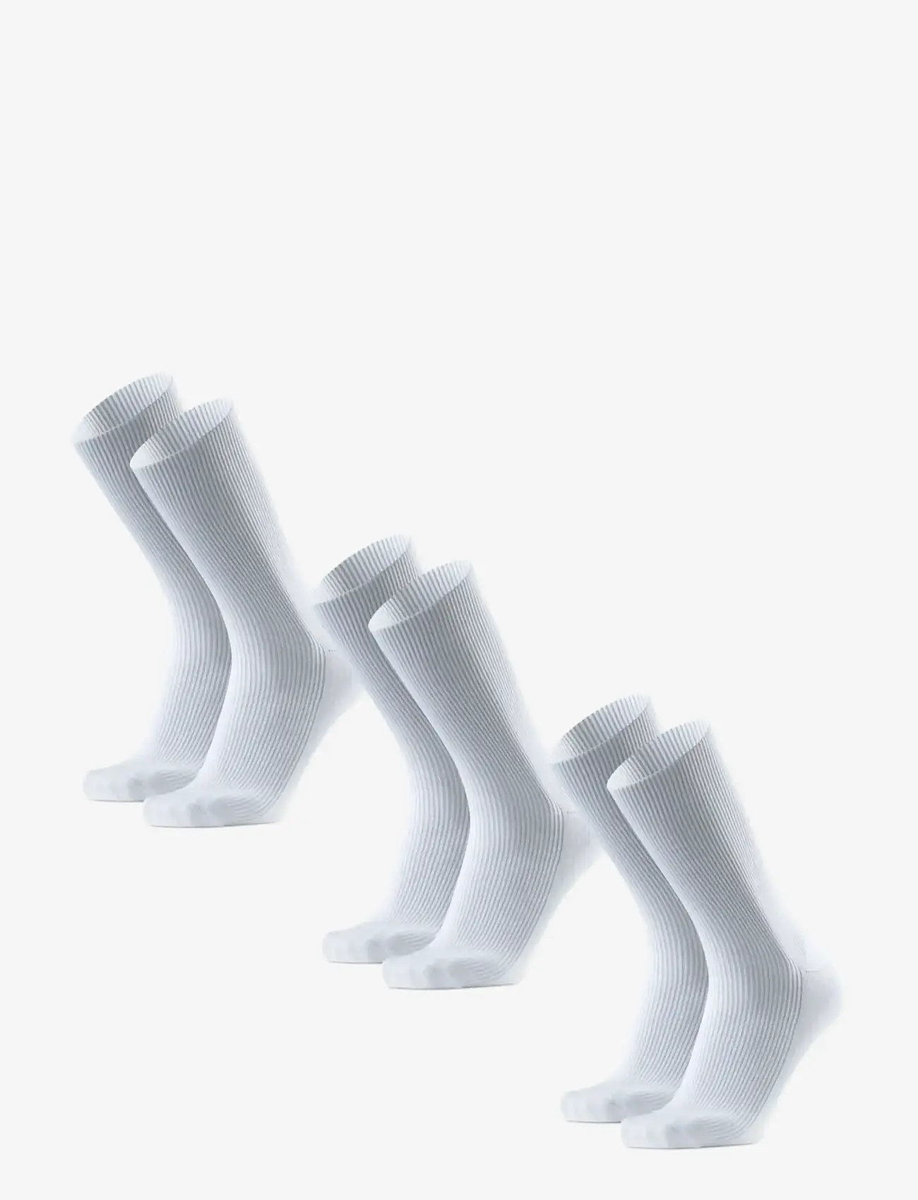 Danish Endurance - Bamboo Soft Top Socks 3-pack - strümpfe - white - 1