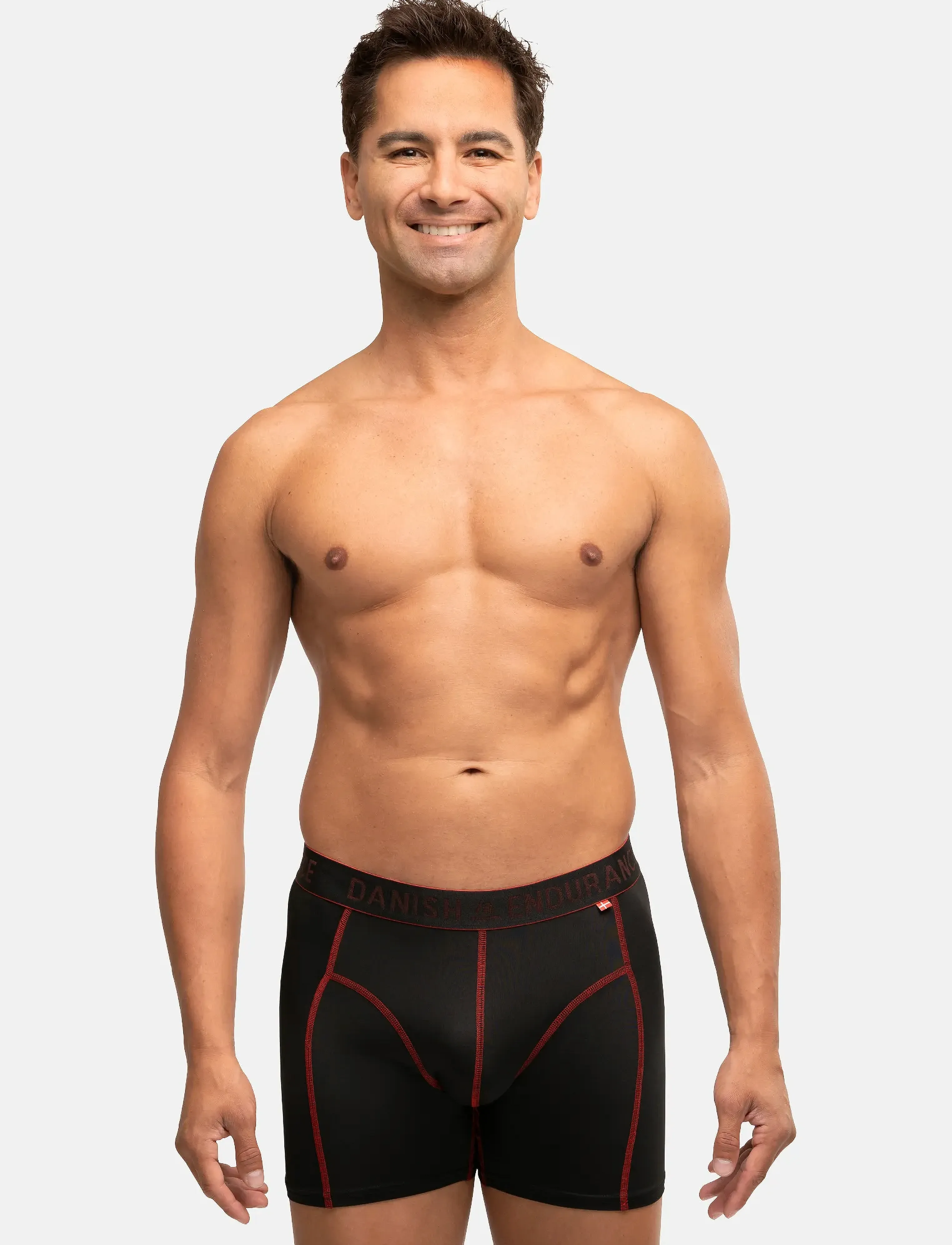 Danish Endurance Sports Trunks (Men) 6-Pack, XXL, Sport, Schwarz - Boxers, Männerswear