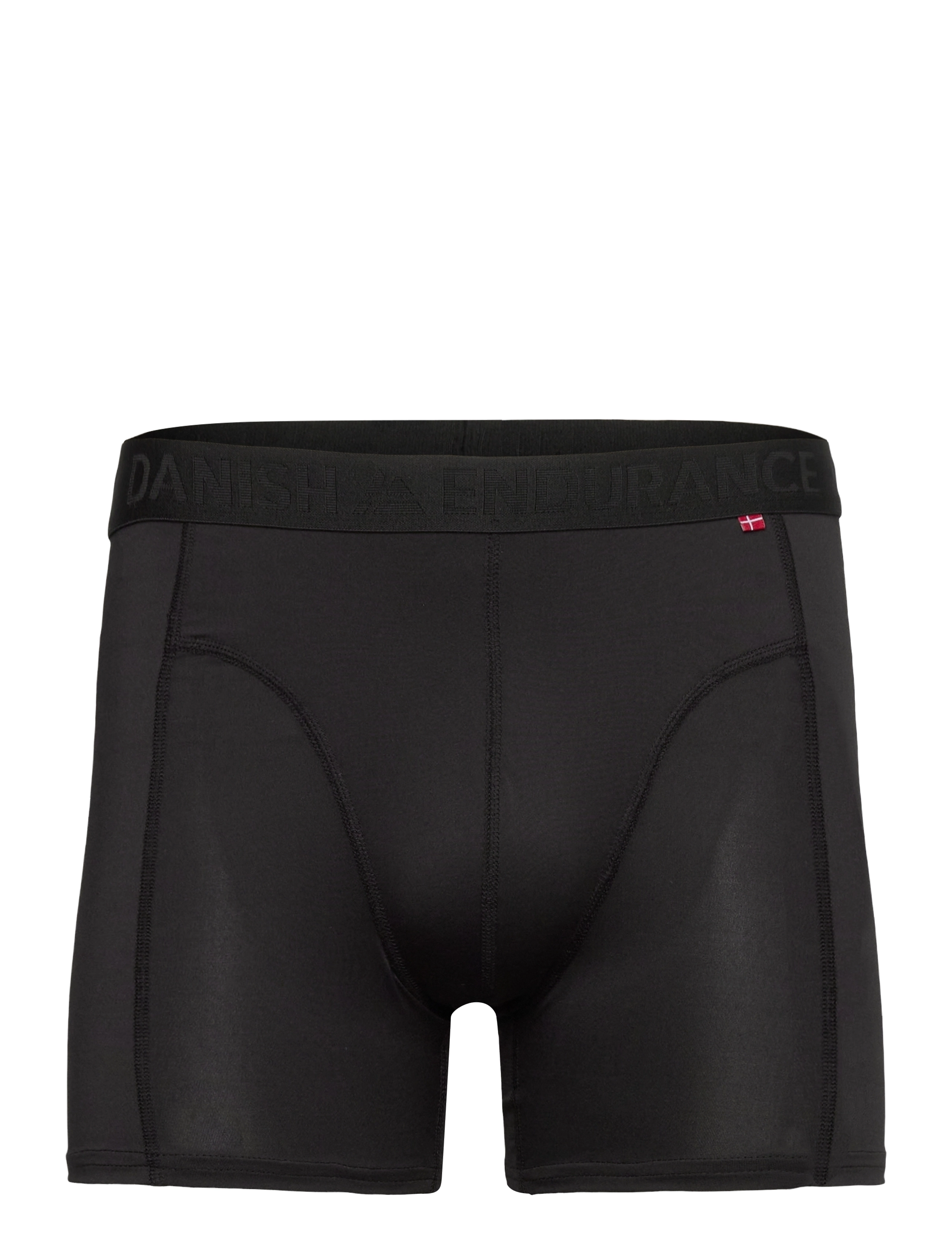 Danish Endurance - Sports Trunks (Men) 6-pack - boxershorts - mc (3xblack, 3xblack/red seams) - 5