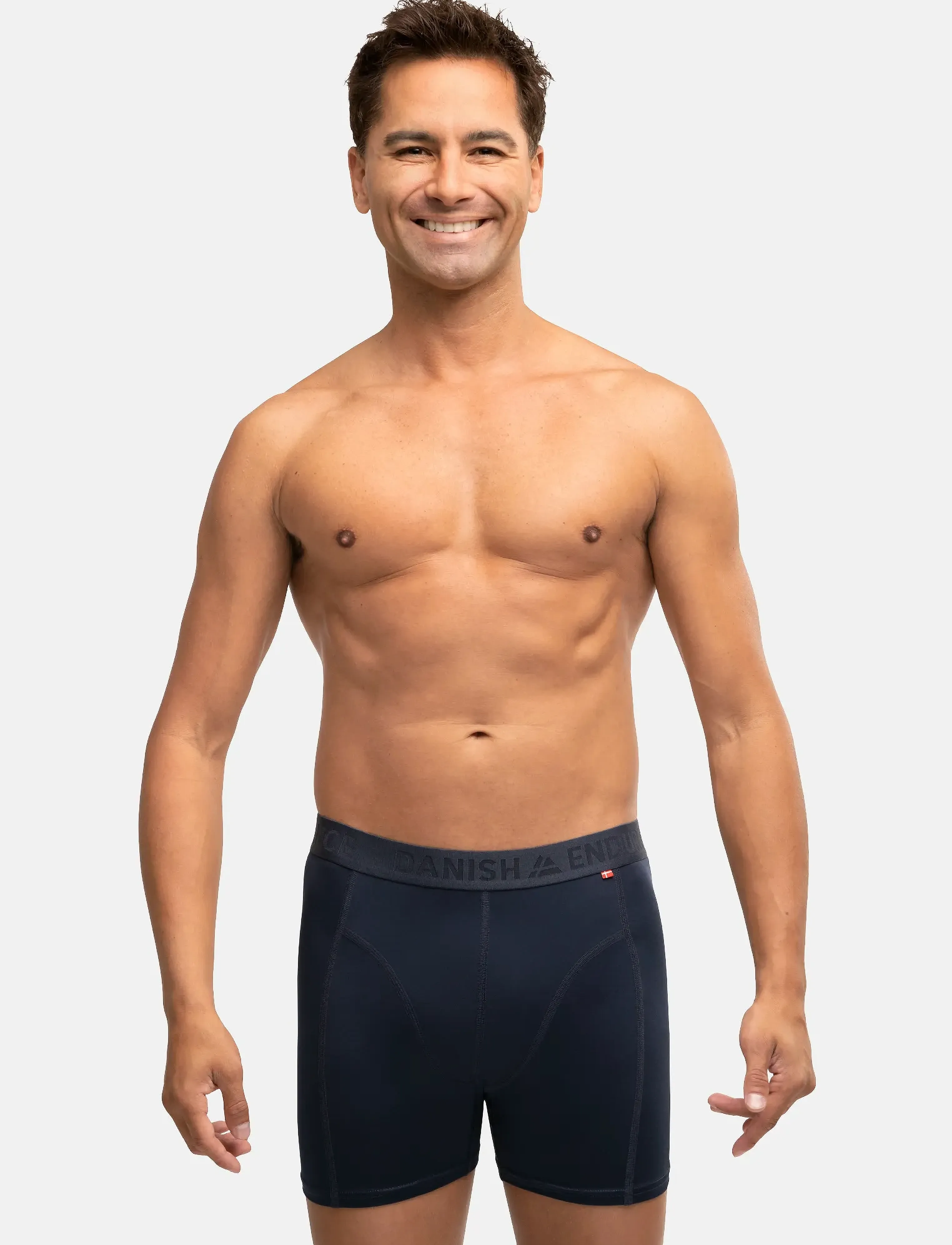 Danish Endurance - Sports Trunks (Men) 6-pack - boxershorts - multicolor (2x black, 2x blue, 2x green) - 2
