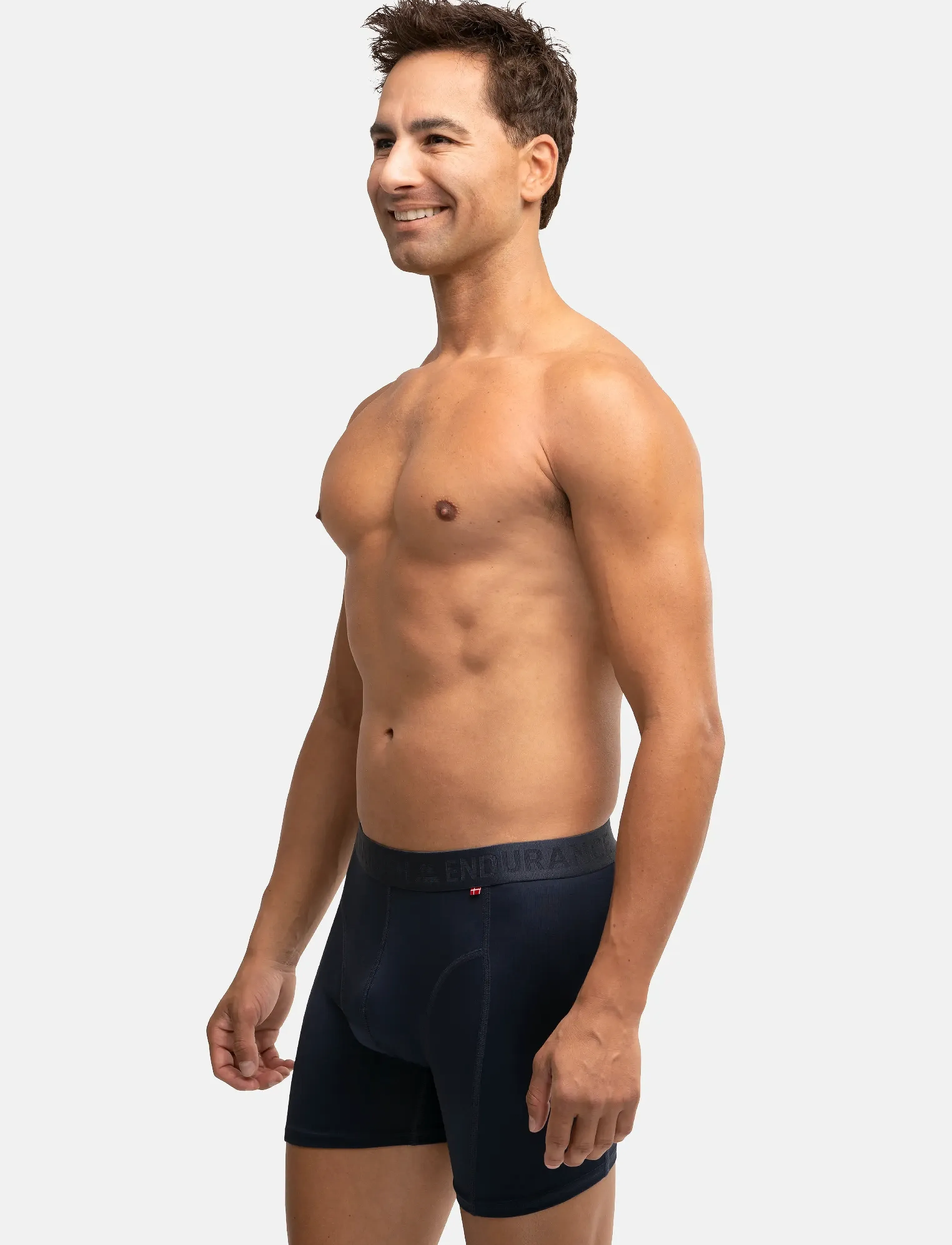 Danish Endurance - Sports Trunks (Men) 6-pack - boxershorts - multicolor (2x black, 2x blue, 2x green) - 3