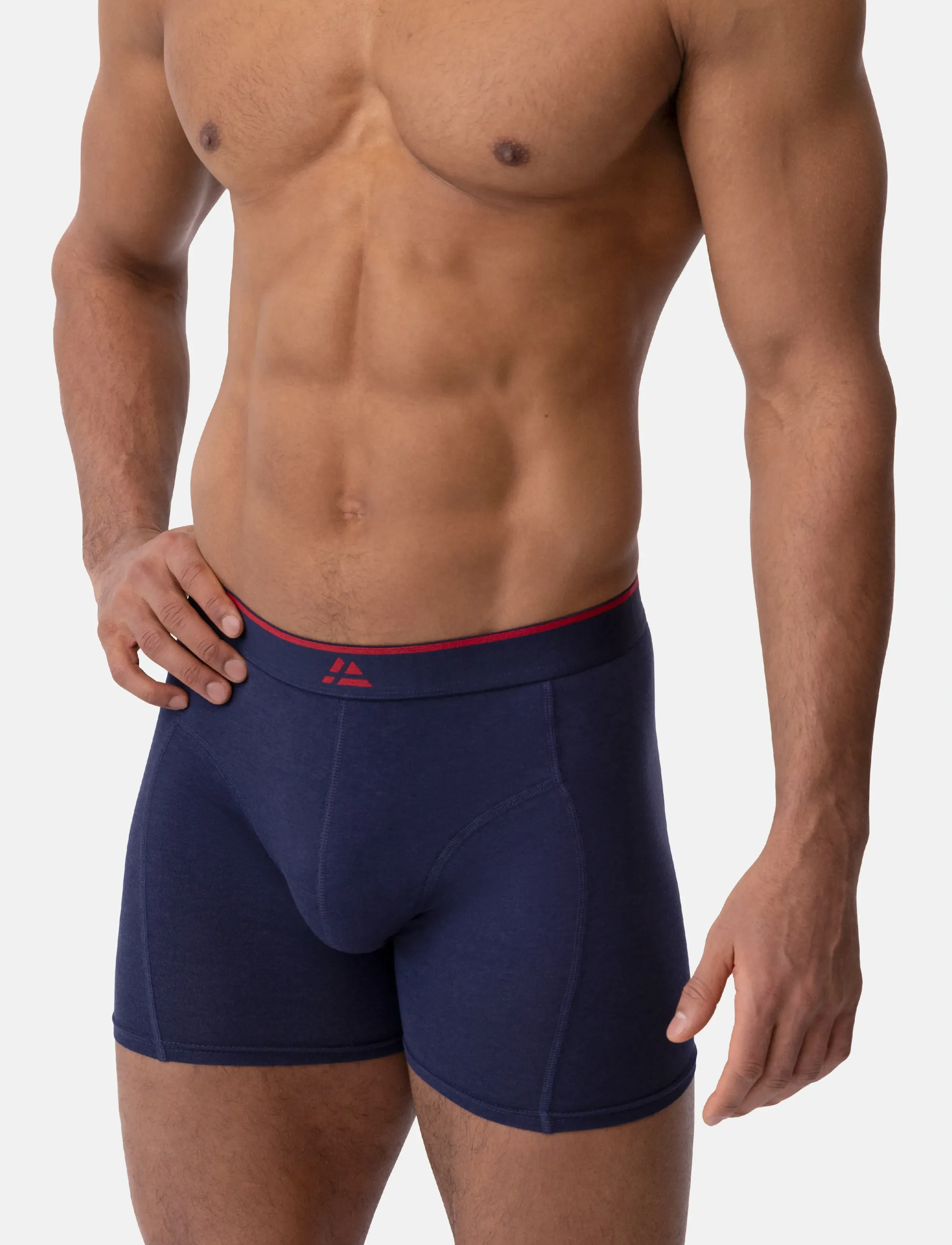 Danish Endurance - Bamboo Trunks (Men) 6-pack - boxers - mc (2xblack, 2xgrey, 2xnavy blue) - 4
