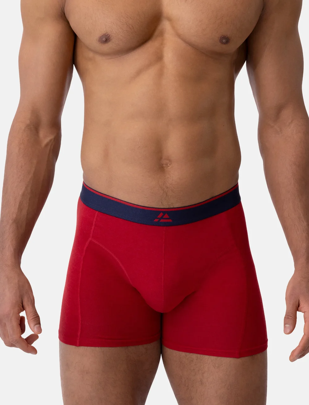 Danish Endurance - Men's Bamboo Trunks - boxer briefs - mc (2xblack, 2xred, 2xnavy blue) - 3