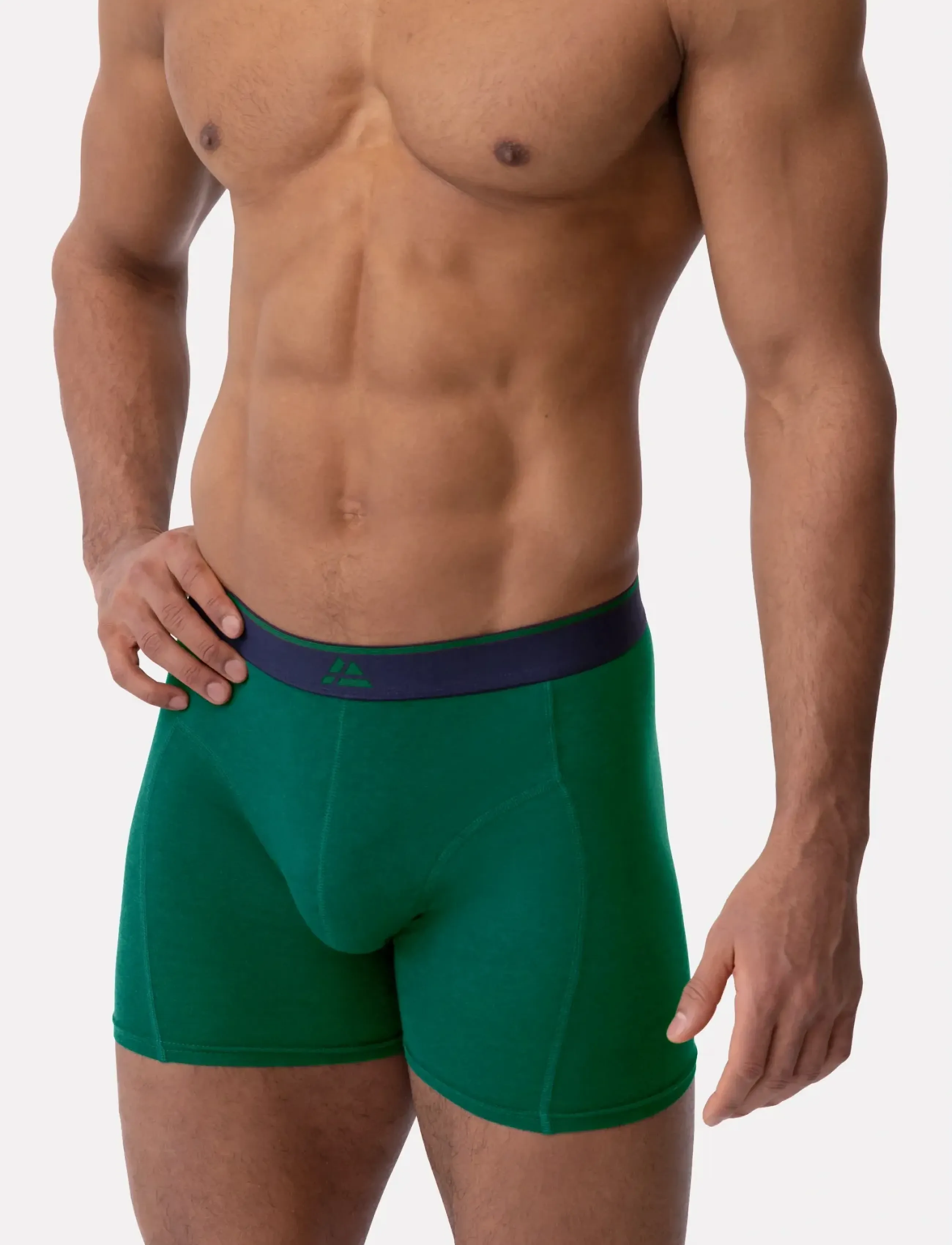Danish Endurance - Bamboo Trunks (Men) 6-pack - boxershorts - mc (2xblack, 2xnavy blue, 2xgreen) - 4