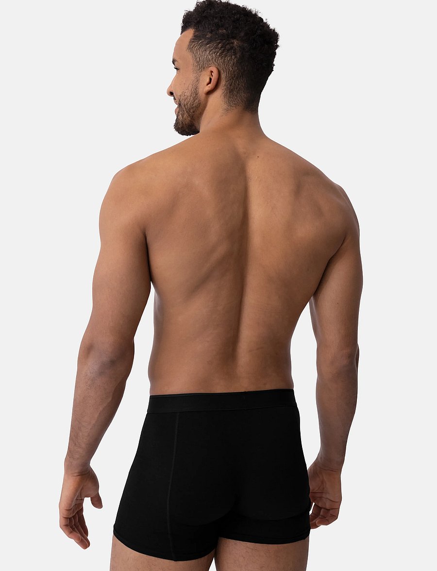 Danish Endurance - Bamboo Trunks (Men) 6-pack - boxerkalsonger - black - 3