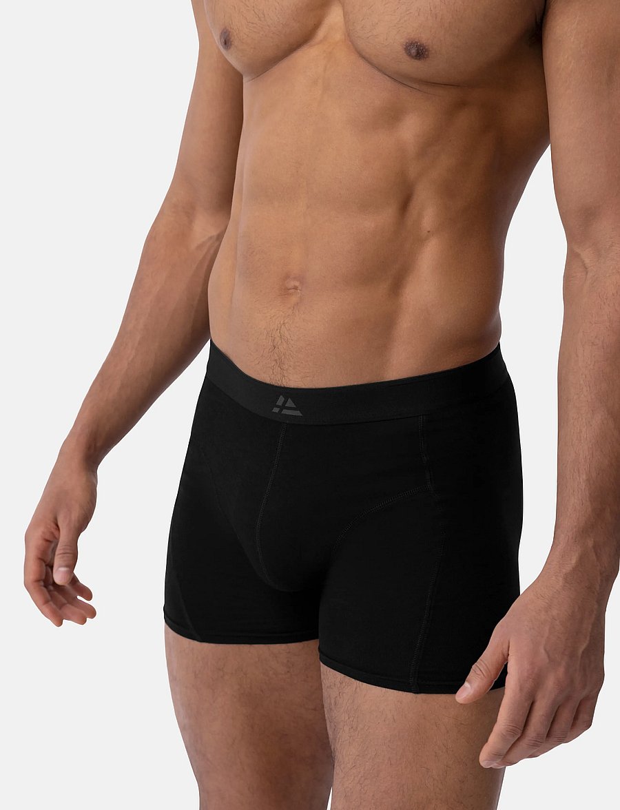 Danish Endurance - Bamboo Trunks (Men) 6-pack - boxerkalsonger - black - 4