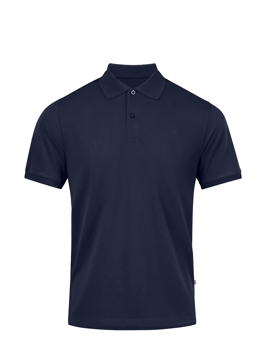 Danish Endurance - Anchor Polo Shirt (Men) 1-pack - pikéer - navy - 1