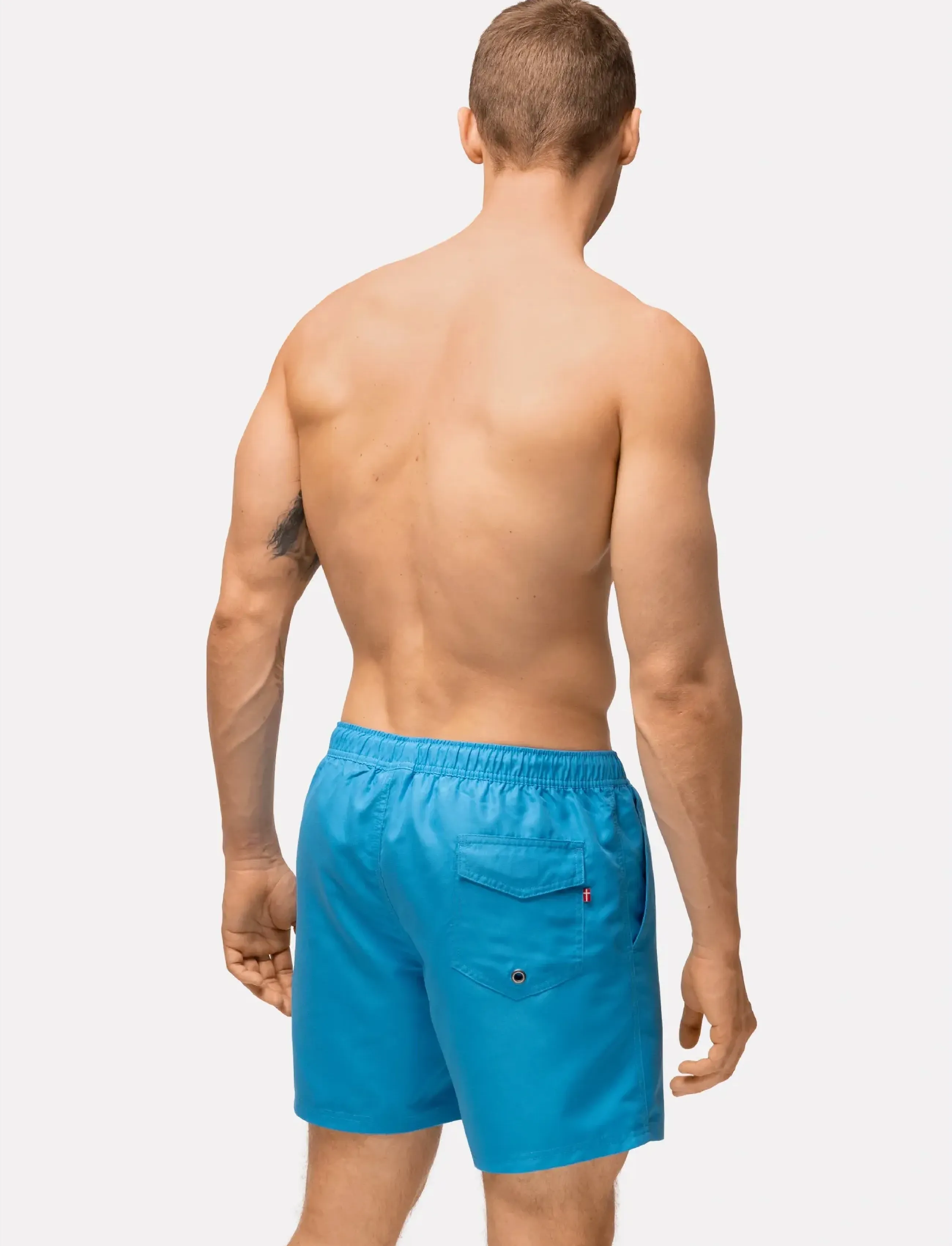 Danish Endurance - Wave Swim Shorts (Men) 1-pack - badehosen - blue - 3