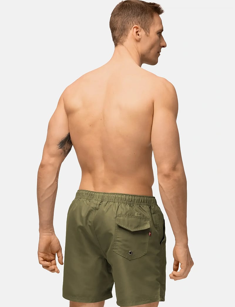 Danish Endurance - Wave Swim Shorts (Men) 1-pack - badebukser - olive green - 3