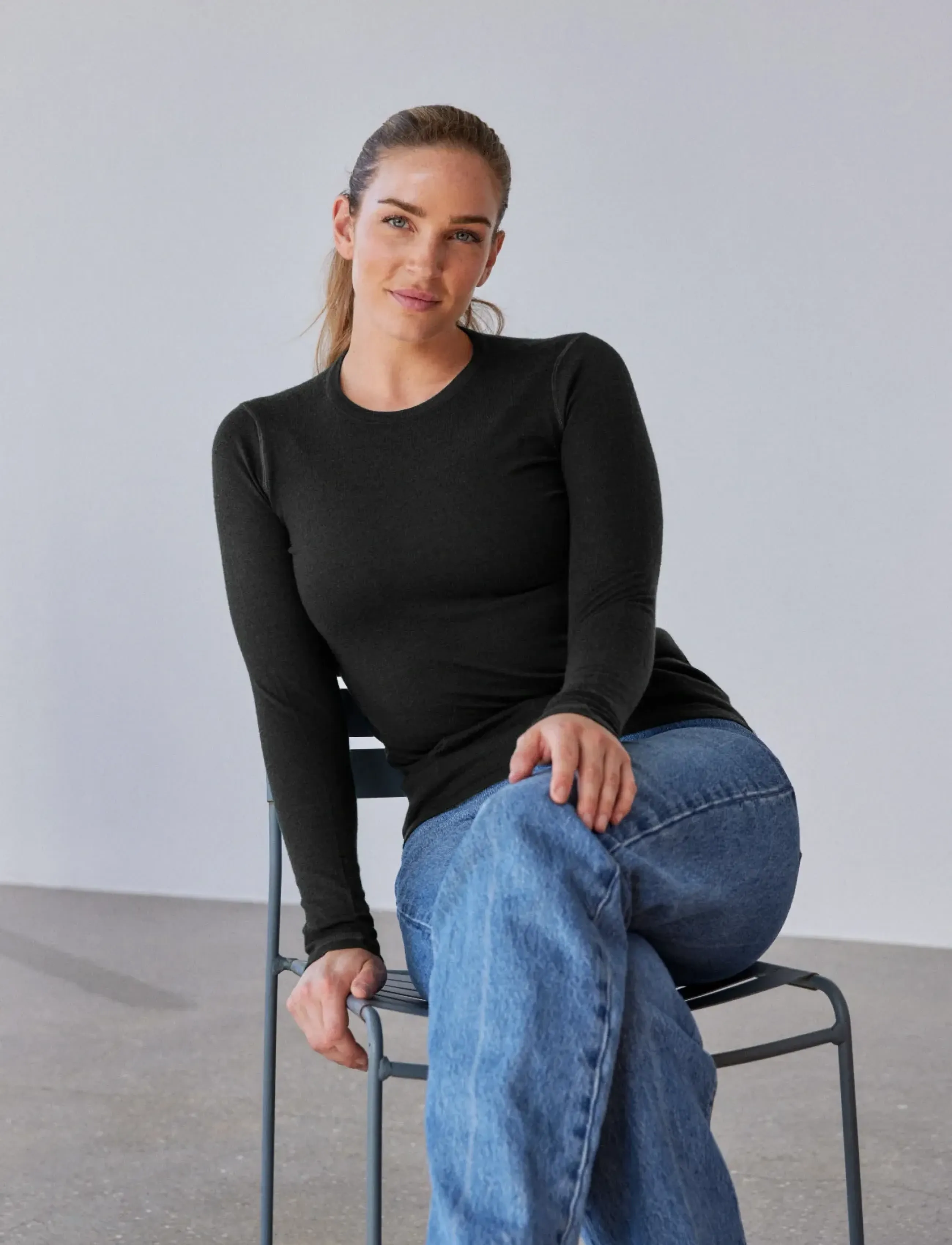 Danish Endurance - Core Merino Baselayer Set (Women) 1-pack - black - 2
