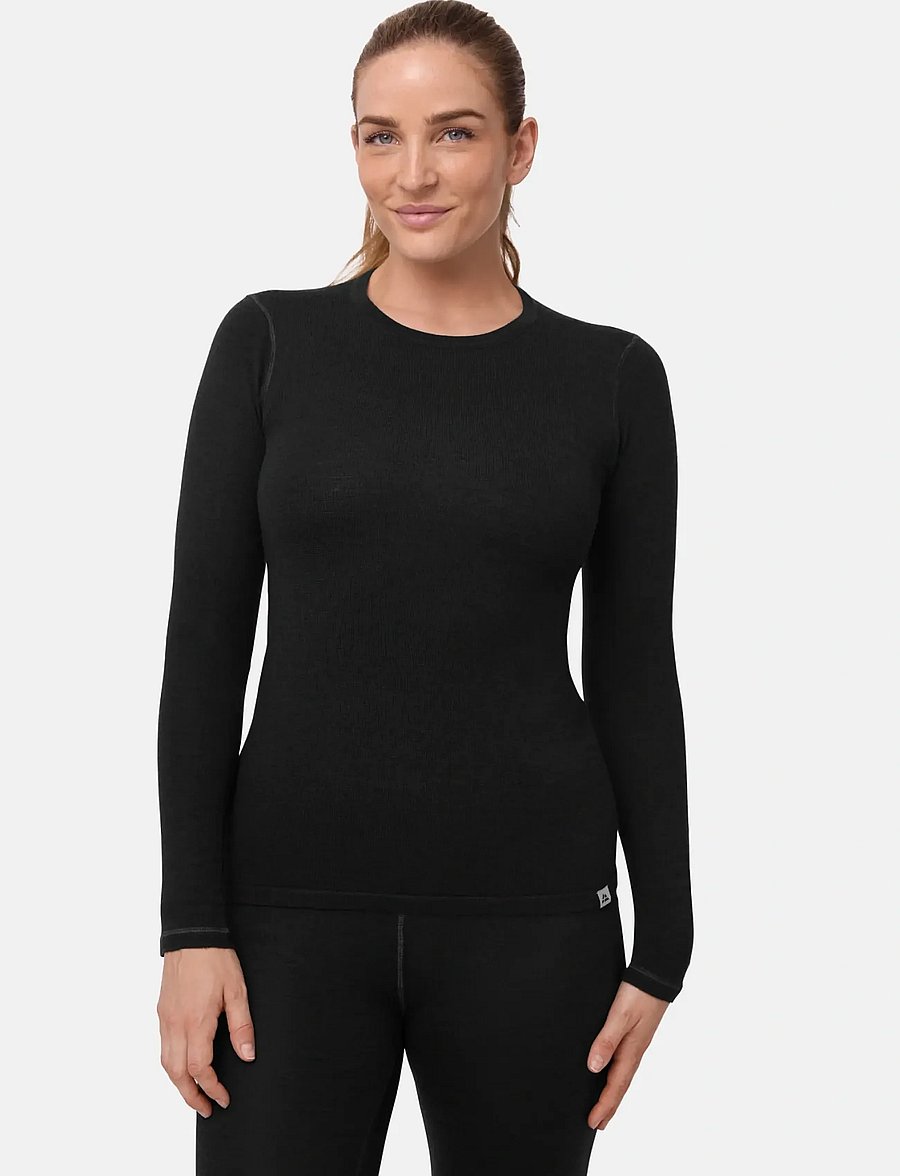 Danish Endurance - Core Merino Baselayer Set (Women) 1-pack - black - 5