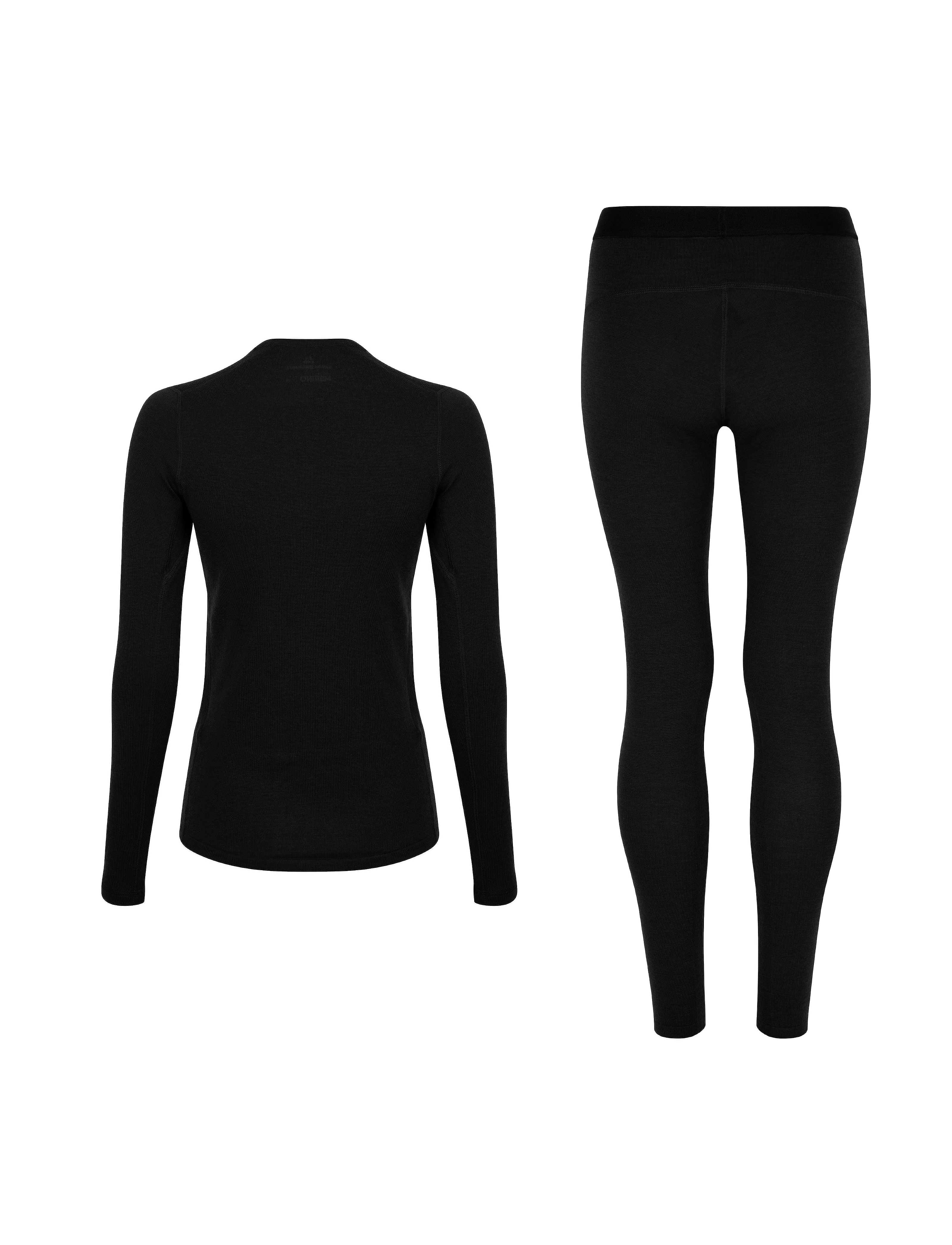 Danish Endurance - Core Merino Baselayer Set (Women) 1-pack - black - 1