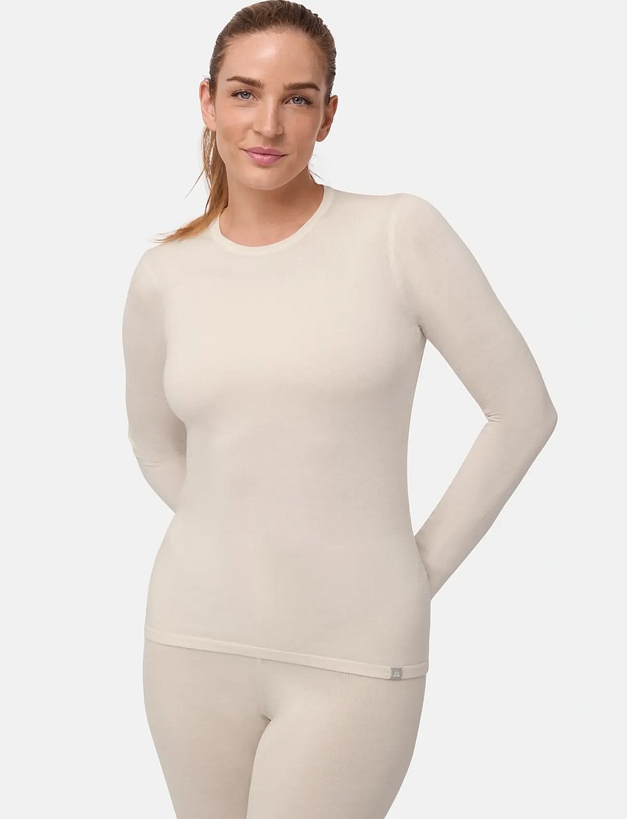 Danish Endurance - Core Merino Baselayer Set (Women) 1-pack - funktionsunterwäsche - sets - offwhite - 0