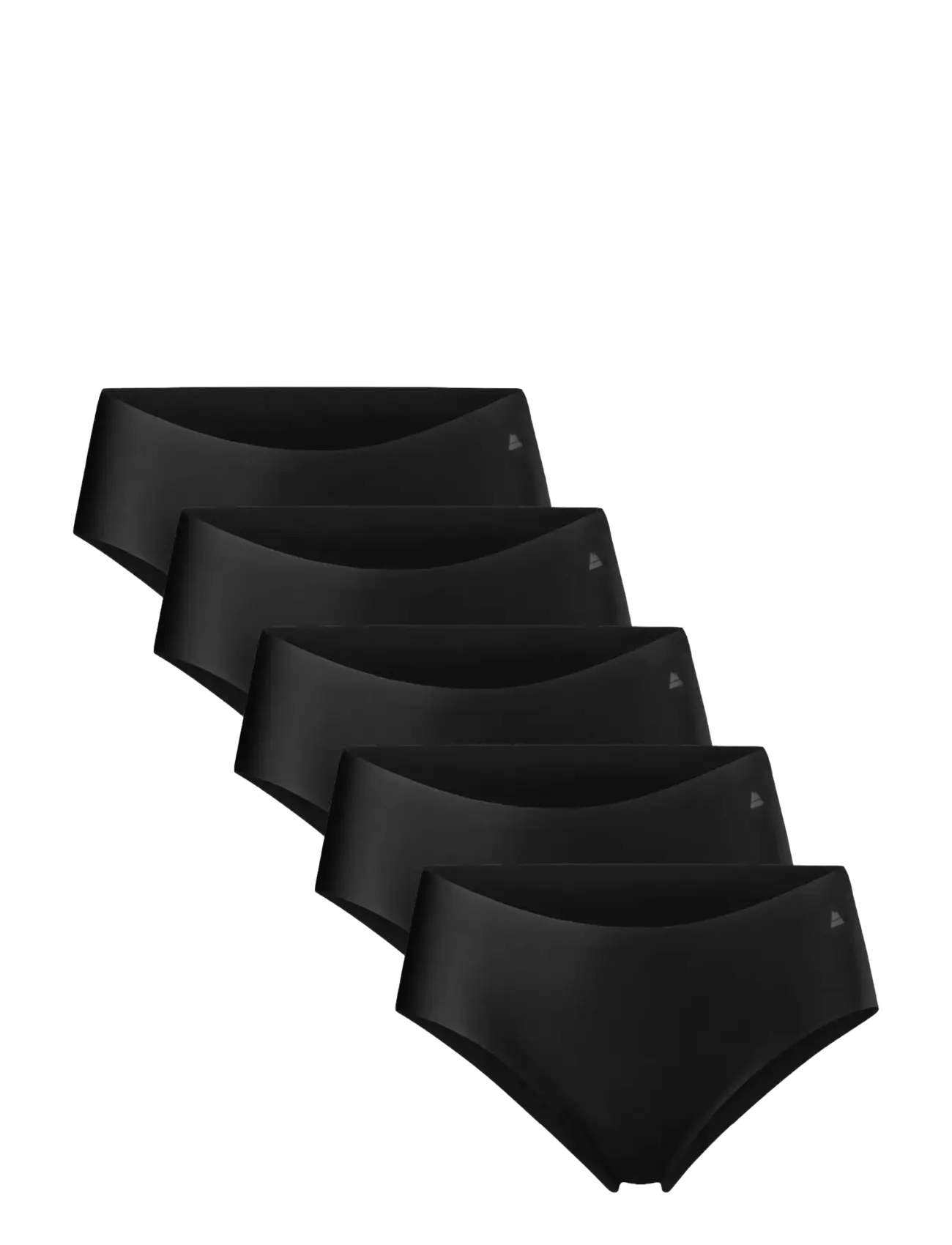 Danish Endurance Invisible Hipster (Women) 5-Pack, M, Black, Sport Underwear > Sport Panties, Dame